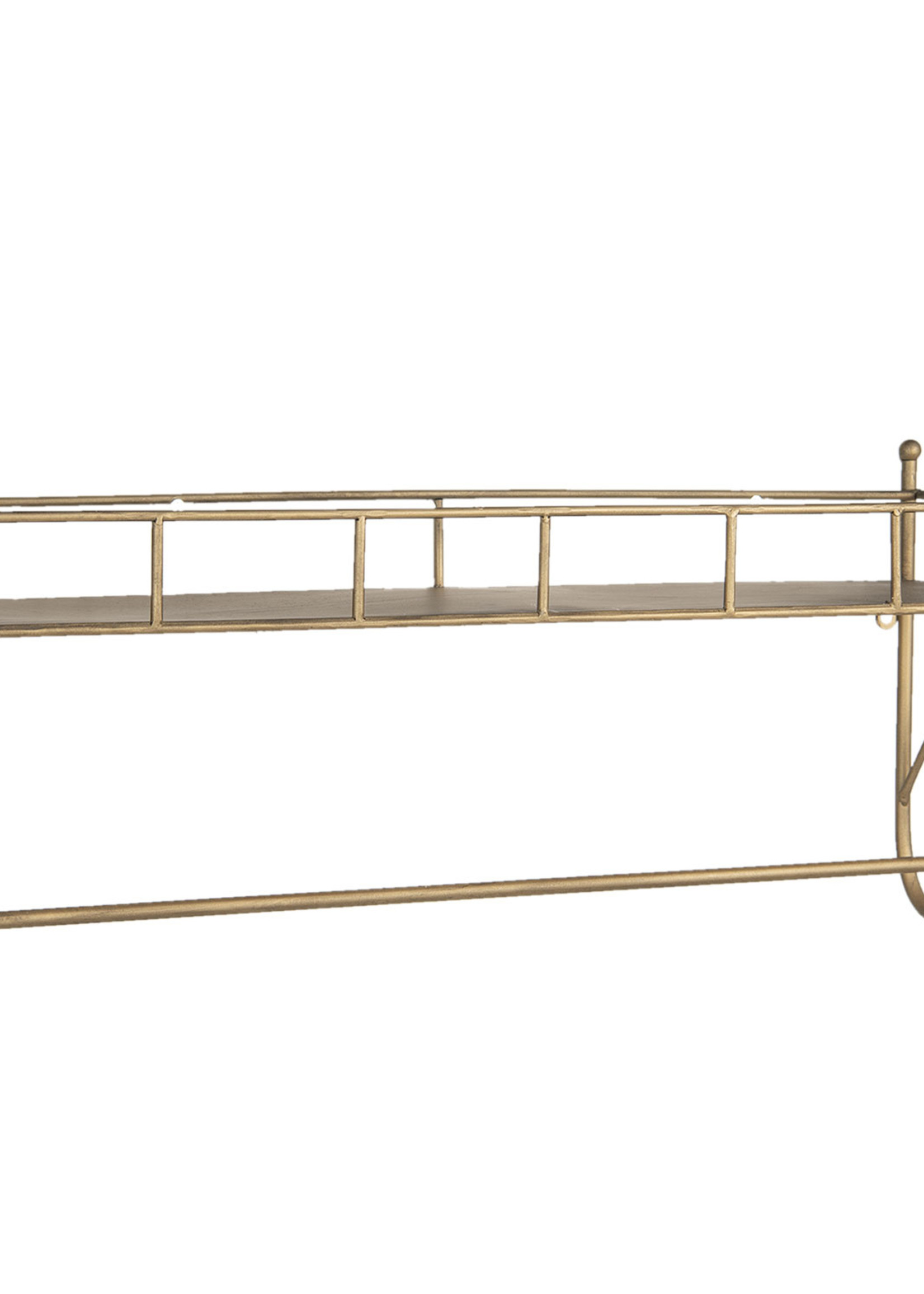 Clayre & Eef Étagère murale 65*19*31 cm 5Y0892