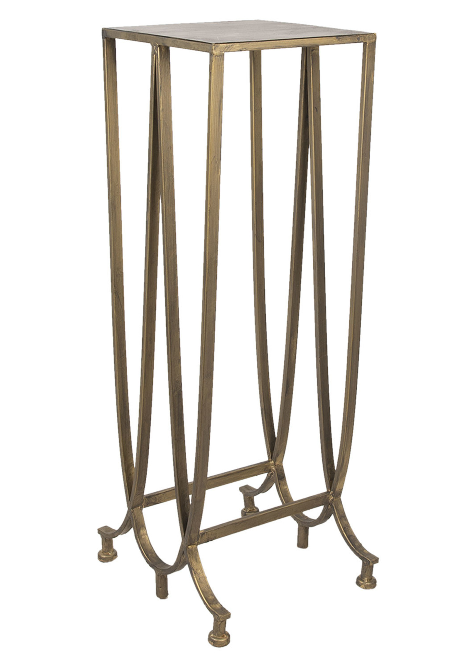 Clayre & Eef Bijzettafel 36*31*90 cm 5Y0898