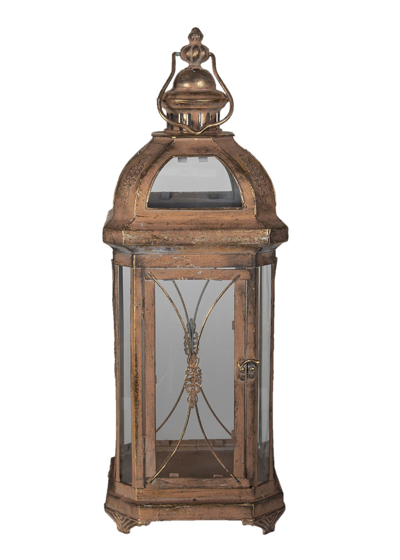 Clayre & Eef Lantaarn 21*21*58 cm 5Y0933