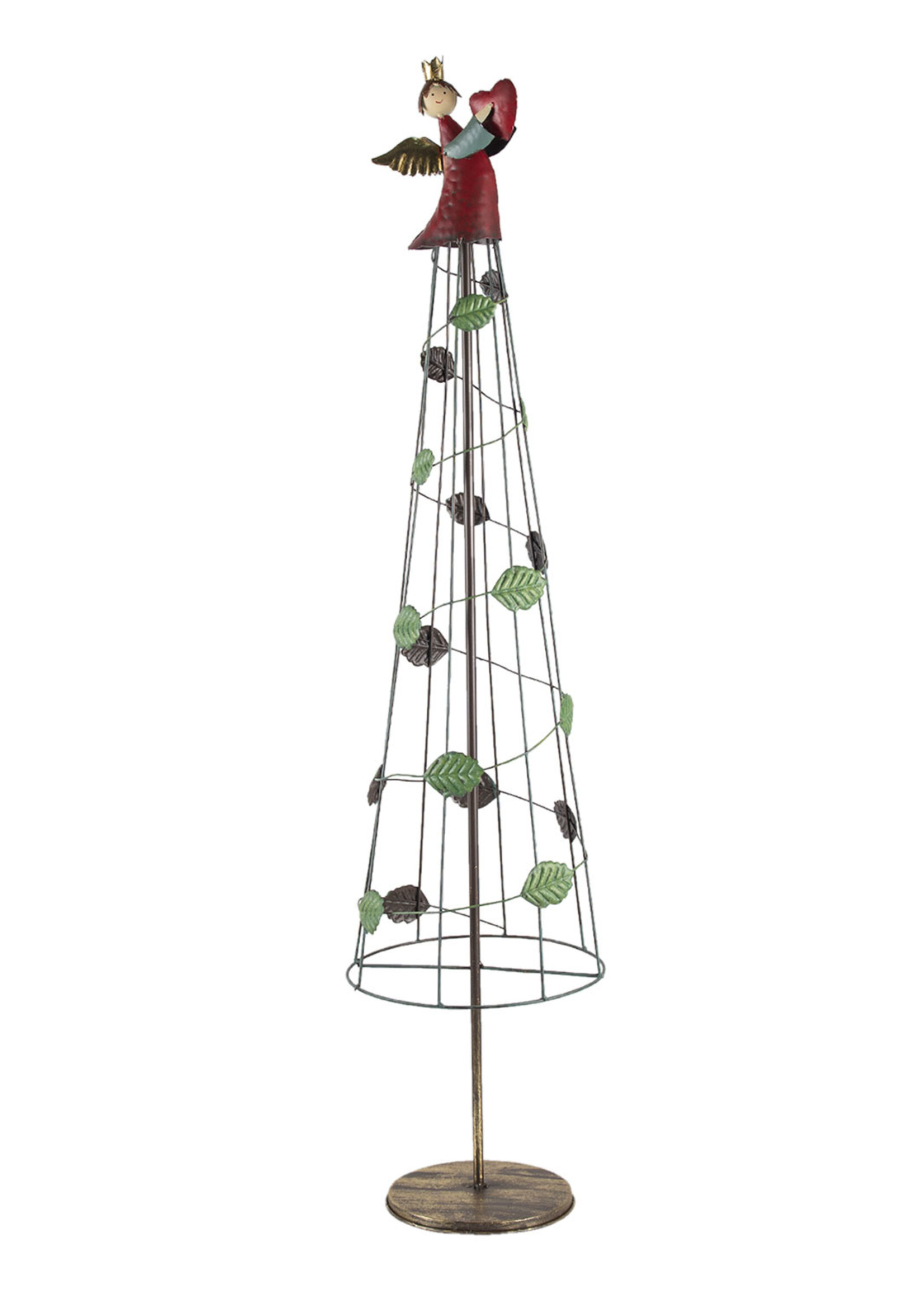Clayre & Eef Décoration arbre de Noël Ø 25*110 cm 5Y0940