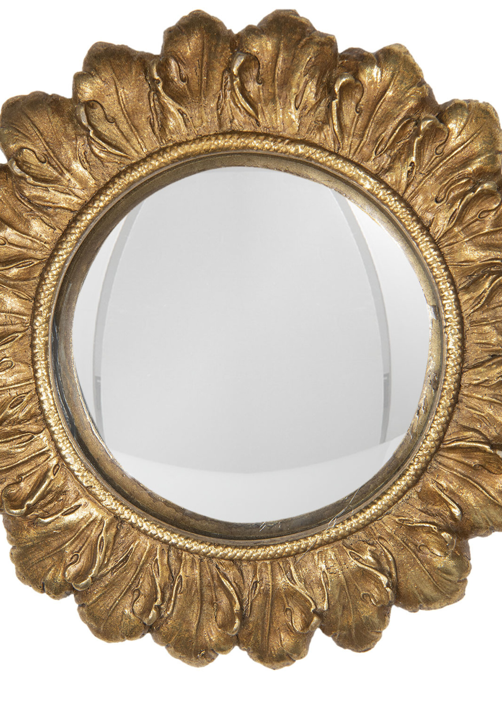 Clayre & Eef Miroir Ø 18*2 cm 62S174