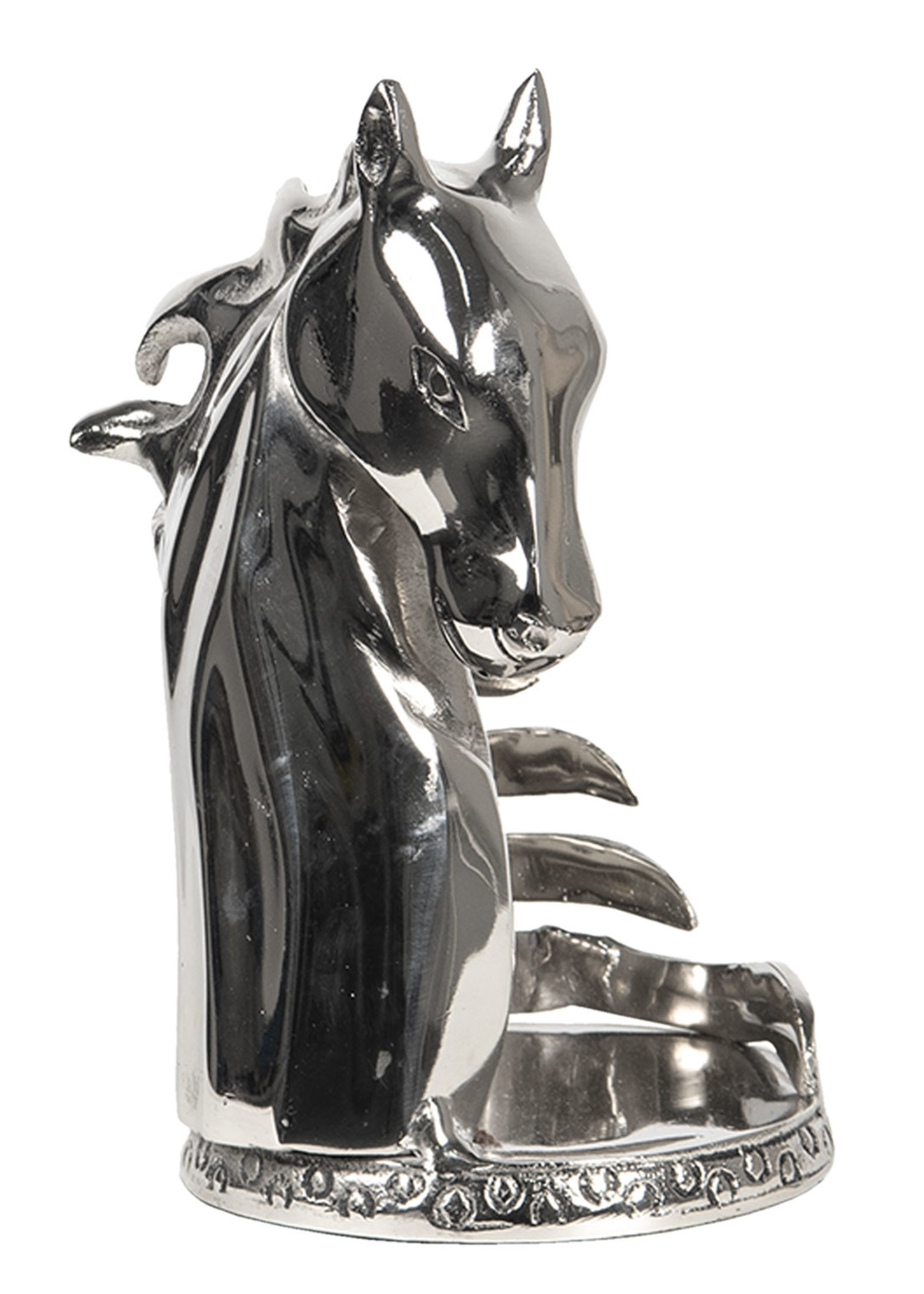 Clayre & Eef Porte-bouteille cheval 15*13*22 cm 6AL0030