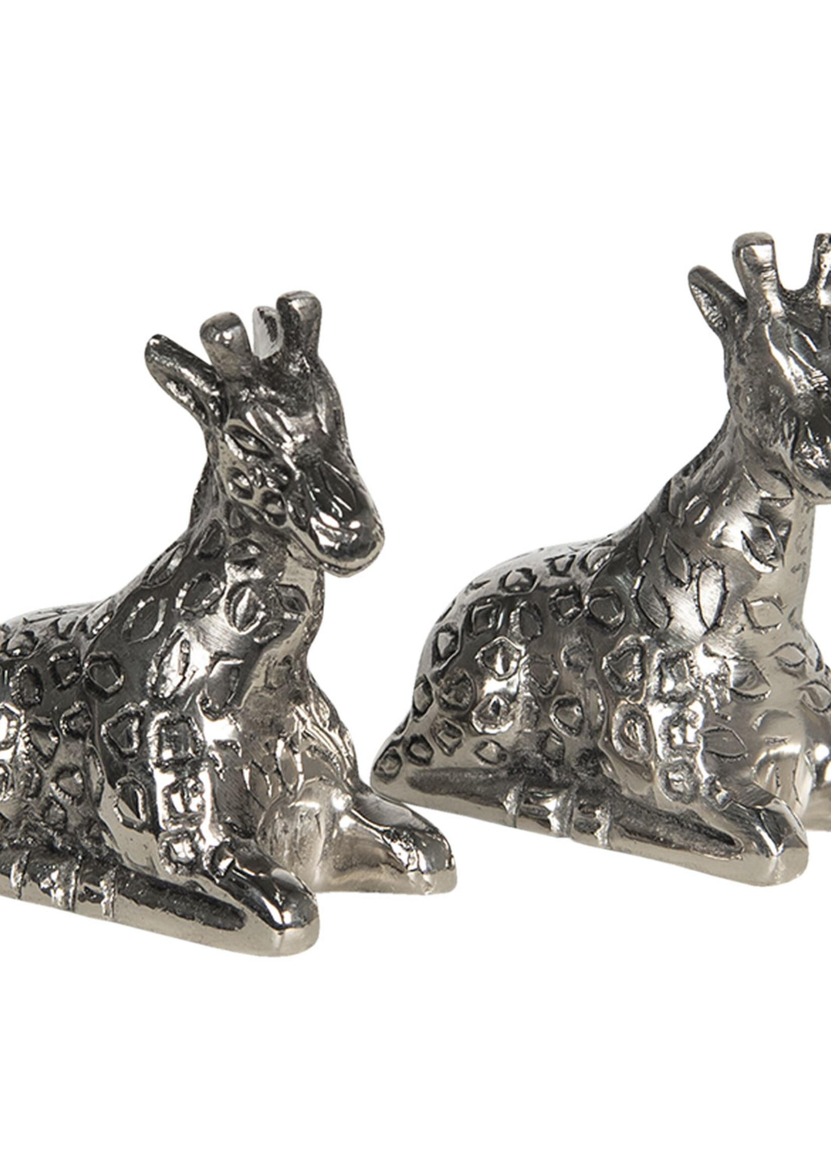 Clayre & Eef Poivre et sel set girafe 6AL0036