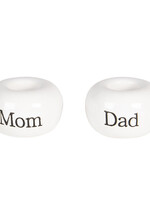 Clayre & Eef Tandenborstelhouder dad/mom Ø 5*3/5*3 cm (2) 6CE1009