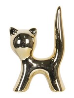 Clayre & Eef Decoratie kat 7*11 cm 6CE1165GO