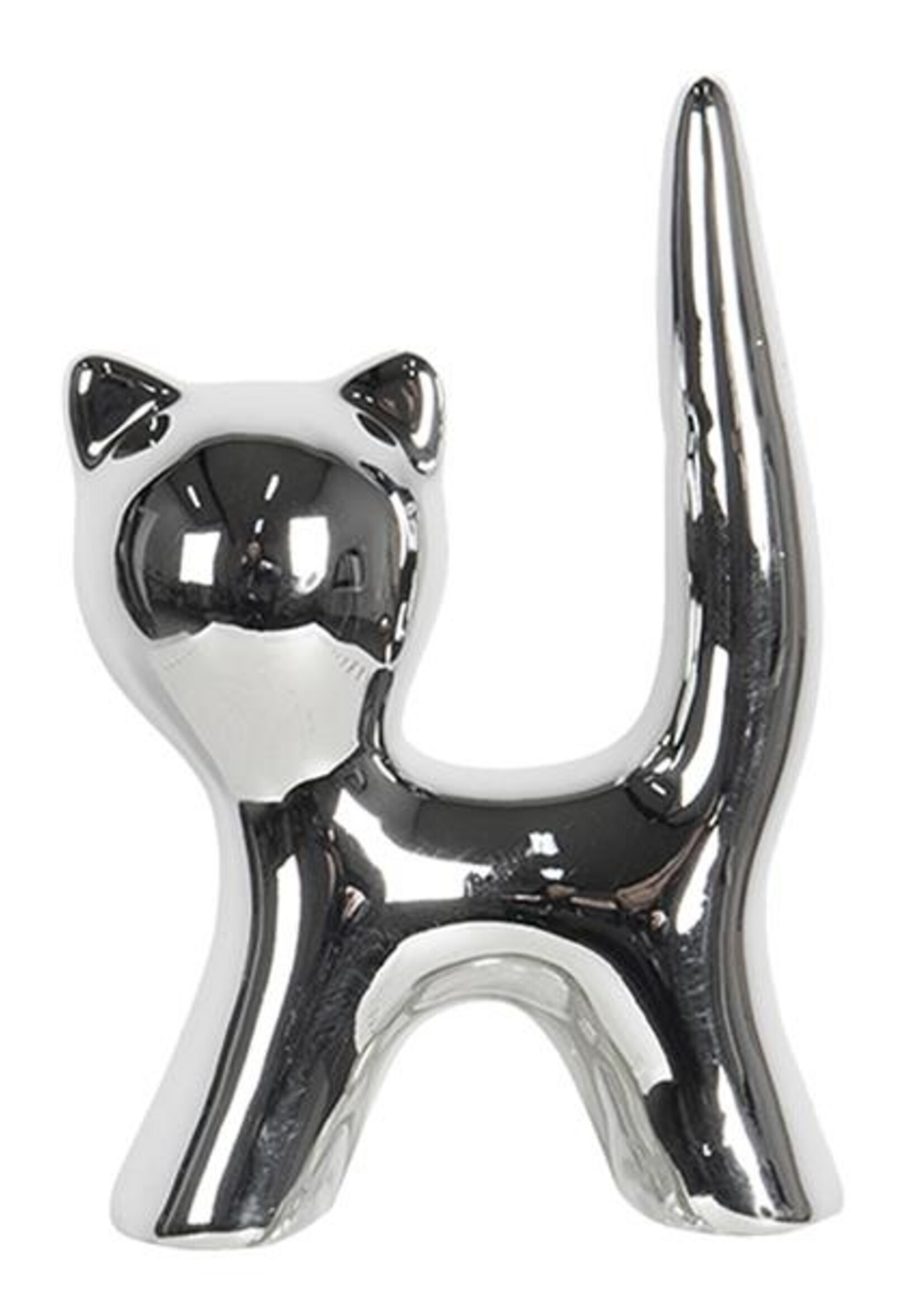 Clayre & Eef Decoratie kat 7*11 cm 6CE1165ZI