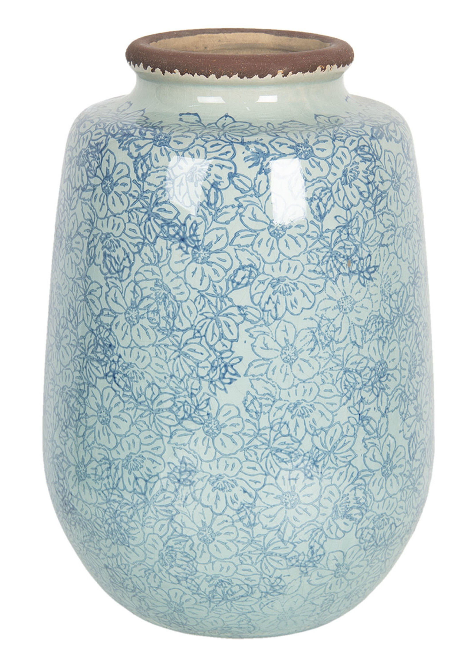 Clayre & Eef Decoratie vaas Ø 17*26 cm 6CE1204