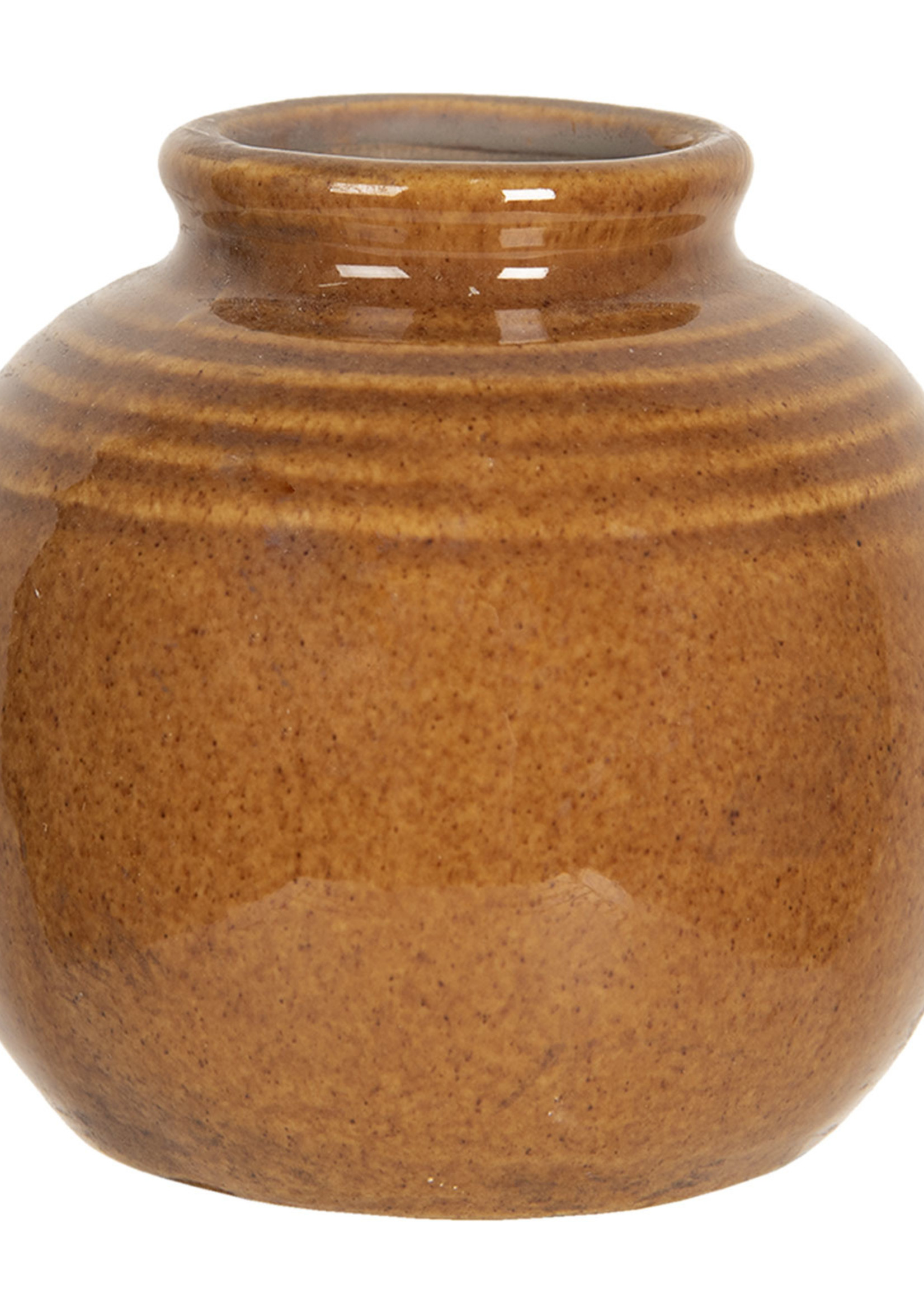 Clayre & Eef Decoratie vaasje Ø 8*8 cm 6CE1212