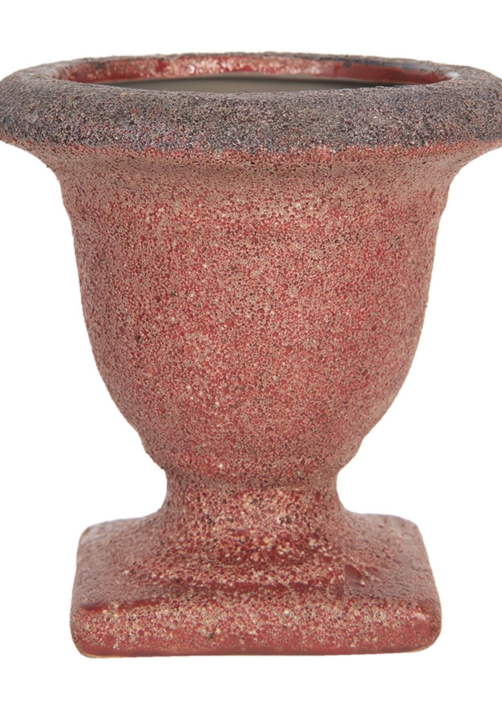 Clayre & Eef Décoration pot de fleur Ø 12*12 cm 6CE1222