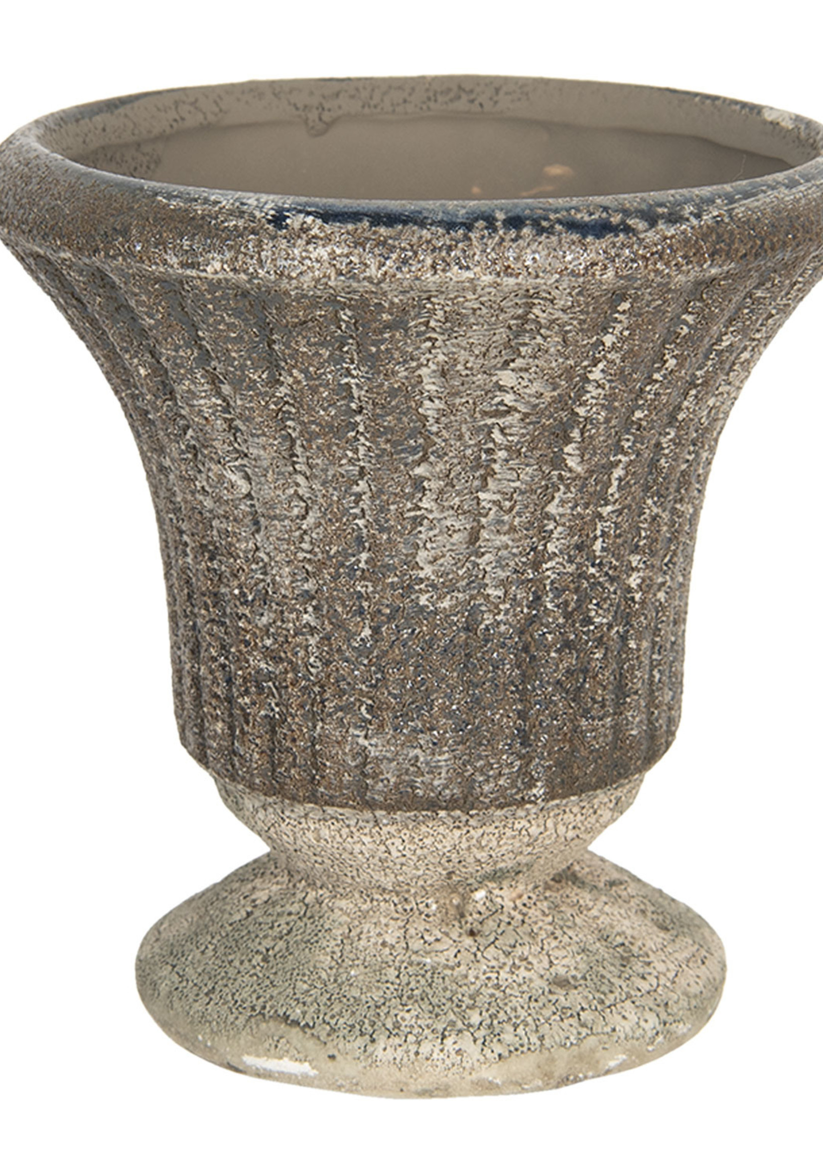 Clayre & Eef Décoration pot de fleur Ø 13*13 cm 6CE1230