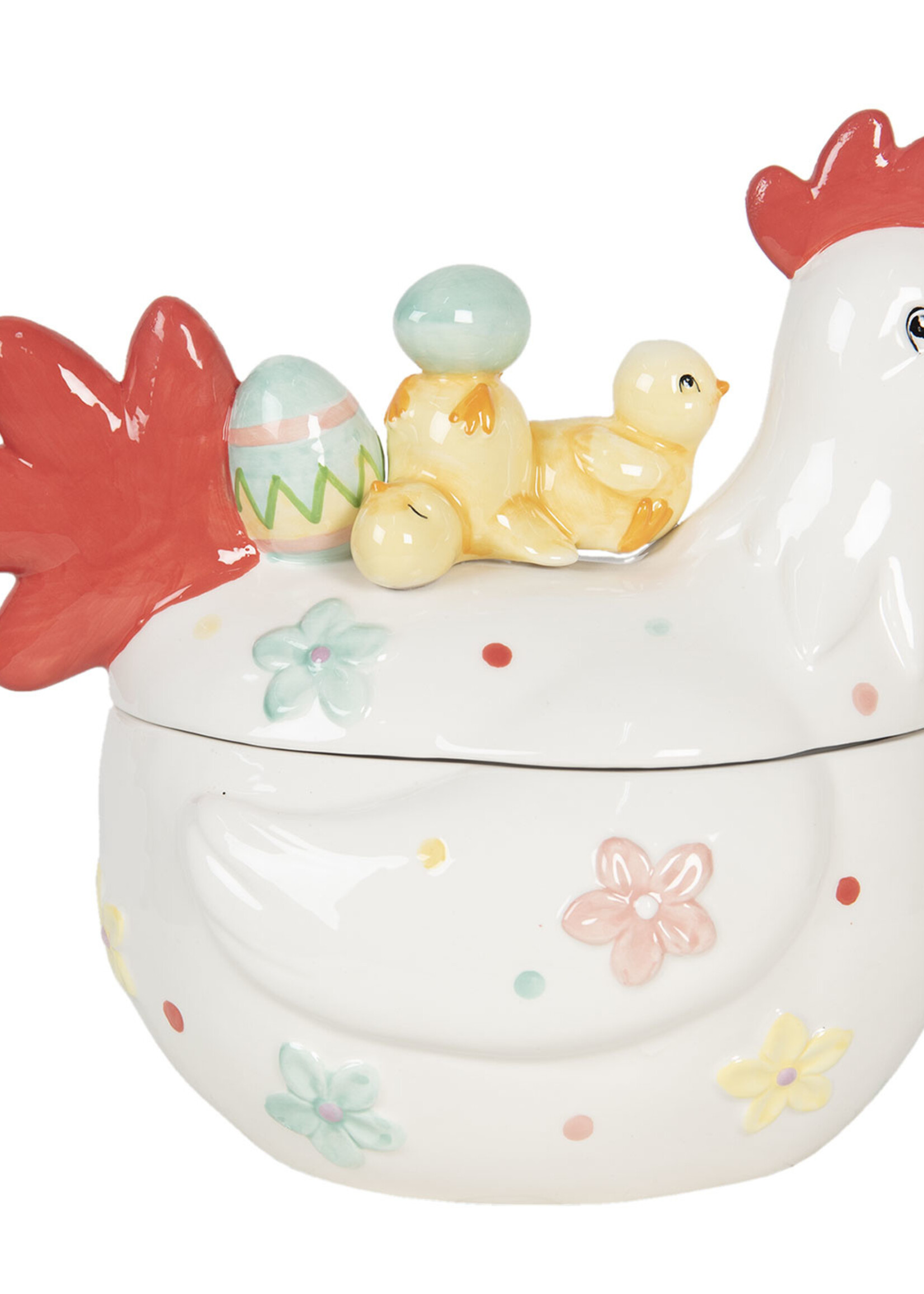 Clayre & Eef Plat de bonbon 26*16*23 cm 6CE1233