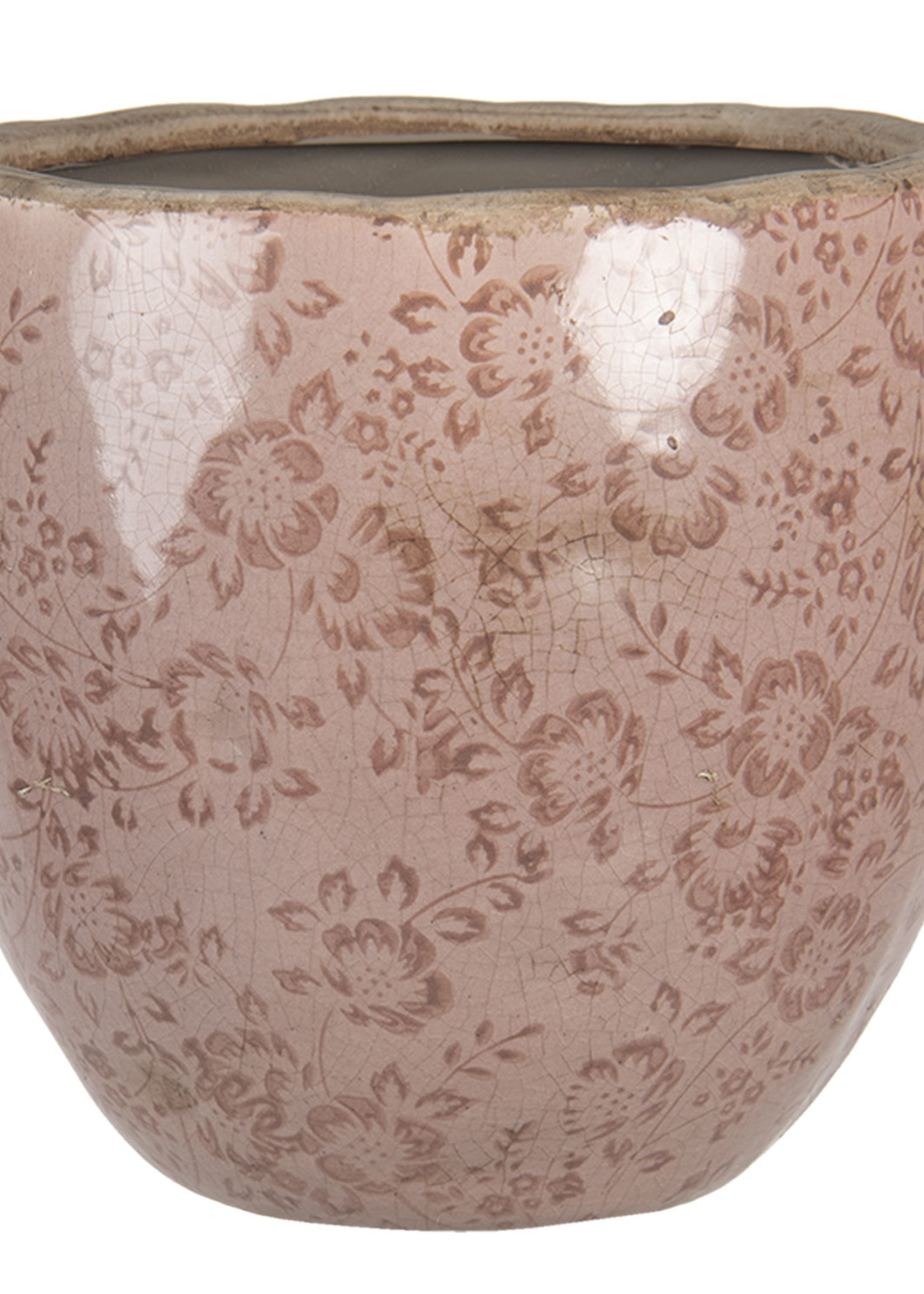 Clayre & Eef Pot de fleur Ø 20*19 cm 6CE1250L