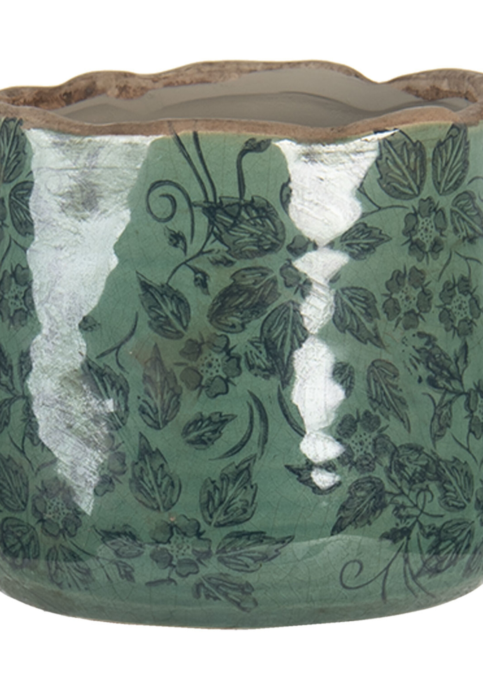 Clayre & Eef Pot de fleur Ø 13*11 cm 6CE1252S