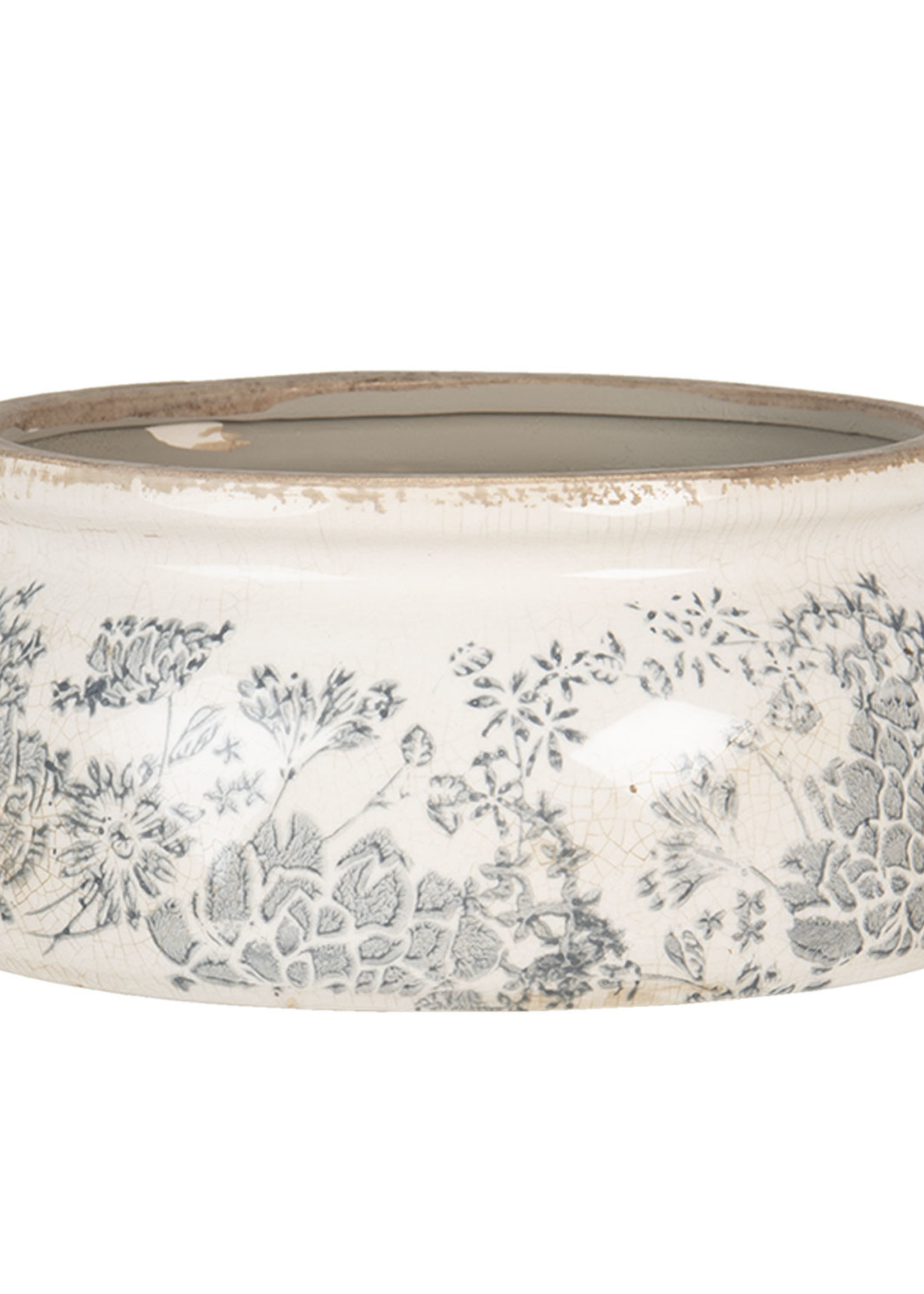 Clayre & Eef Bloempot Ø 20*8 cm 6CE1254M