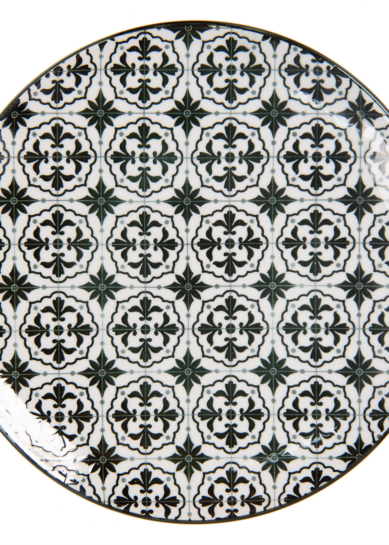 Clayre & Eef Petite assiette Ø 21 cm 6CEDP0047