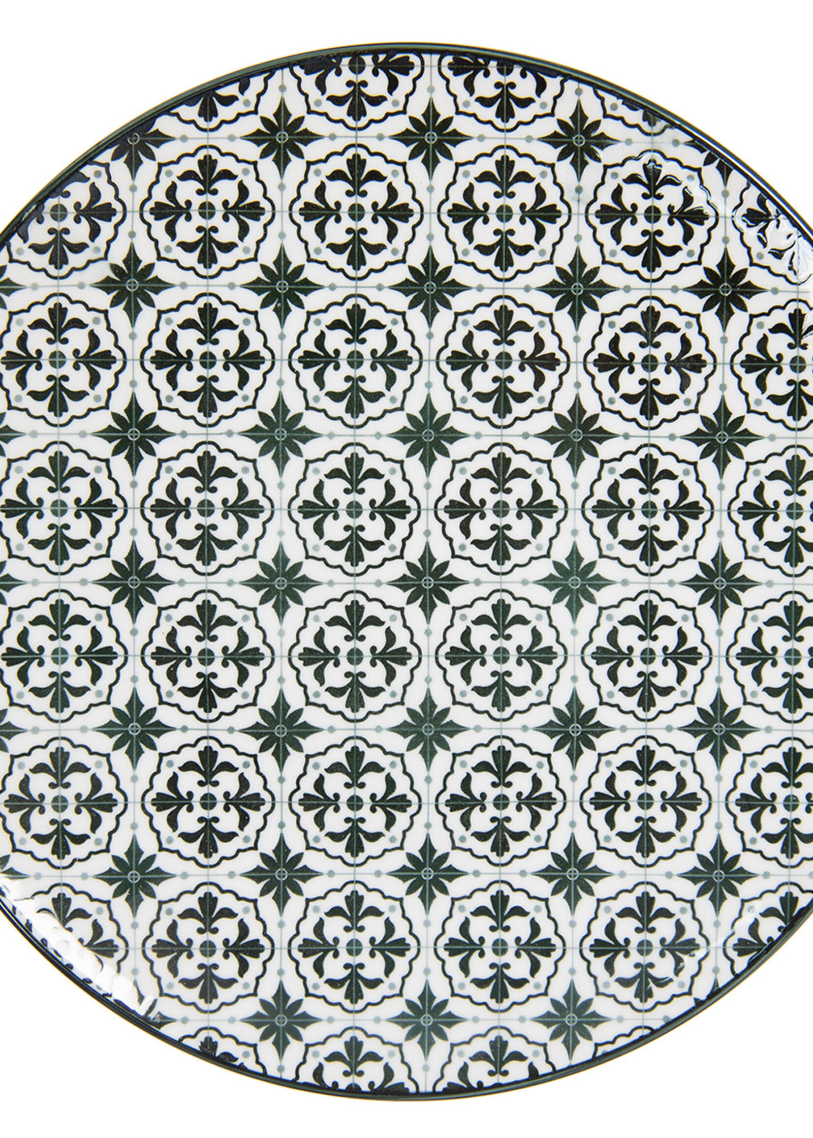 Clayre & Eef Grande assiette Ø 26 cm 6CEFP0047