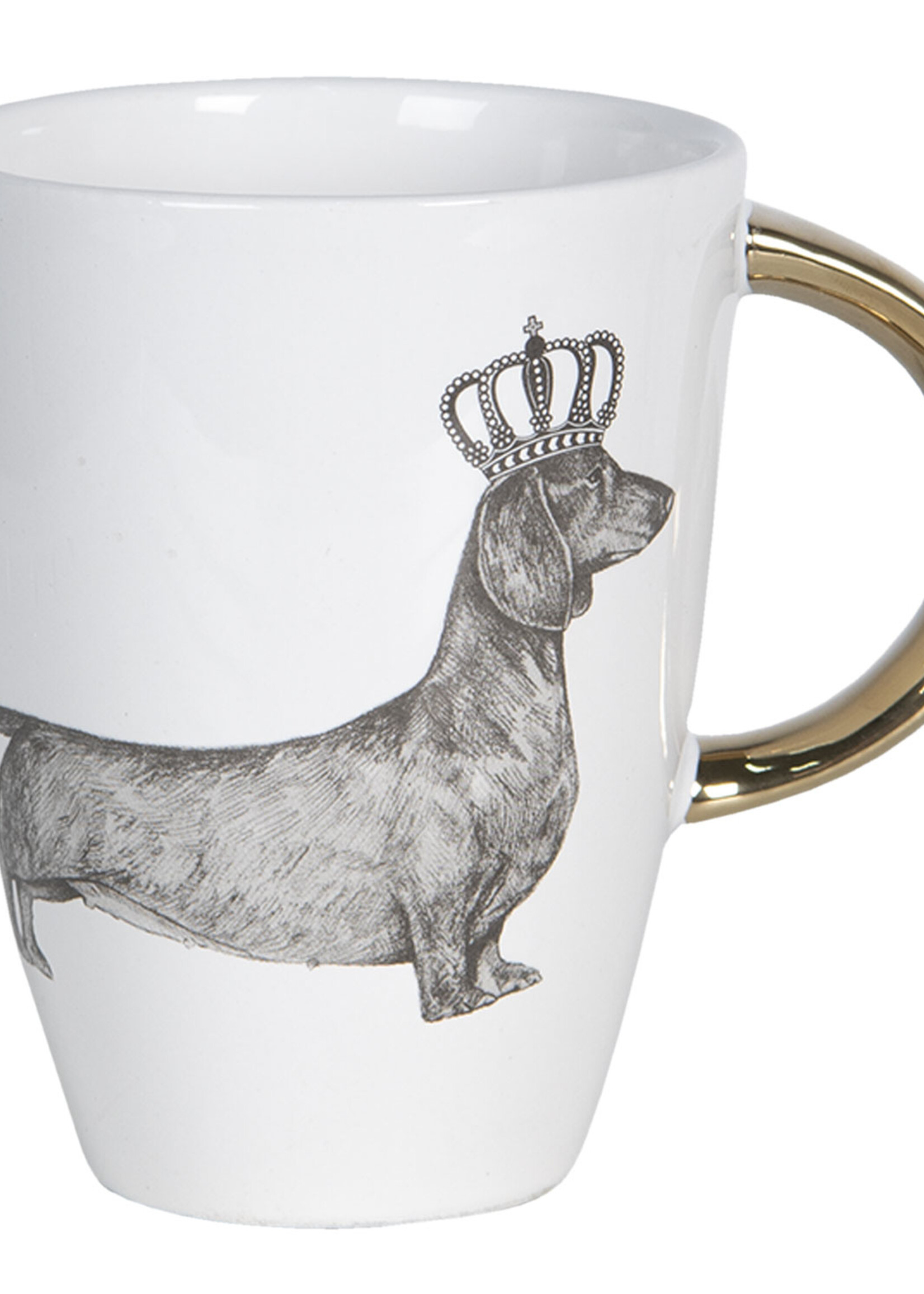 Clayre & Eef Mug 12*9*10 cm / 200 ml 6CEMU0026