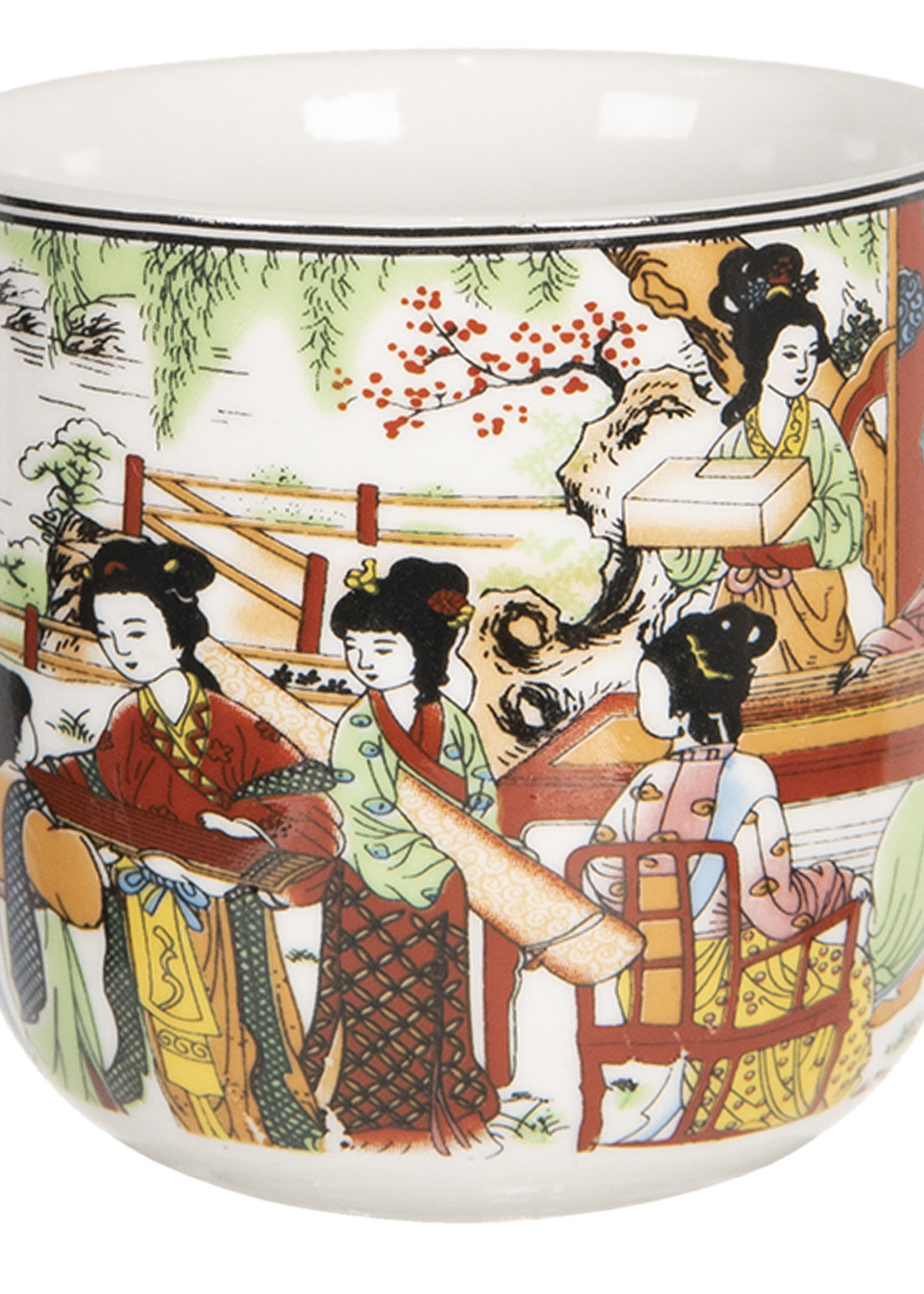 Clayre & Eef Mug Ø 6*8 cm / 100 ml 6CEMU0066