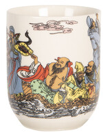 Clayre & Eef Mug Ø 6*8 cm / 100 ml 6CEMU0084