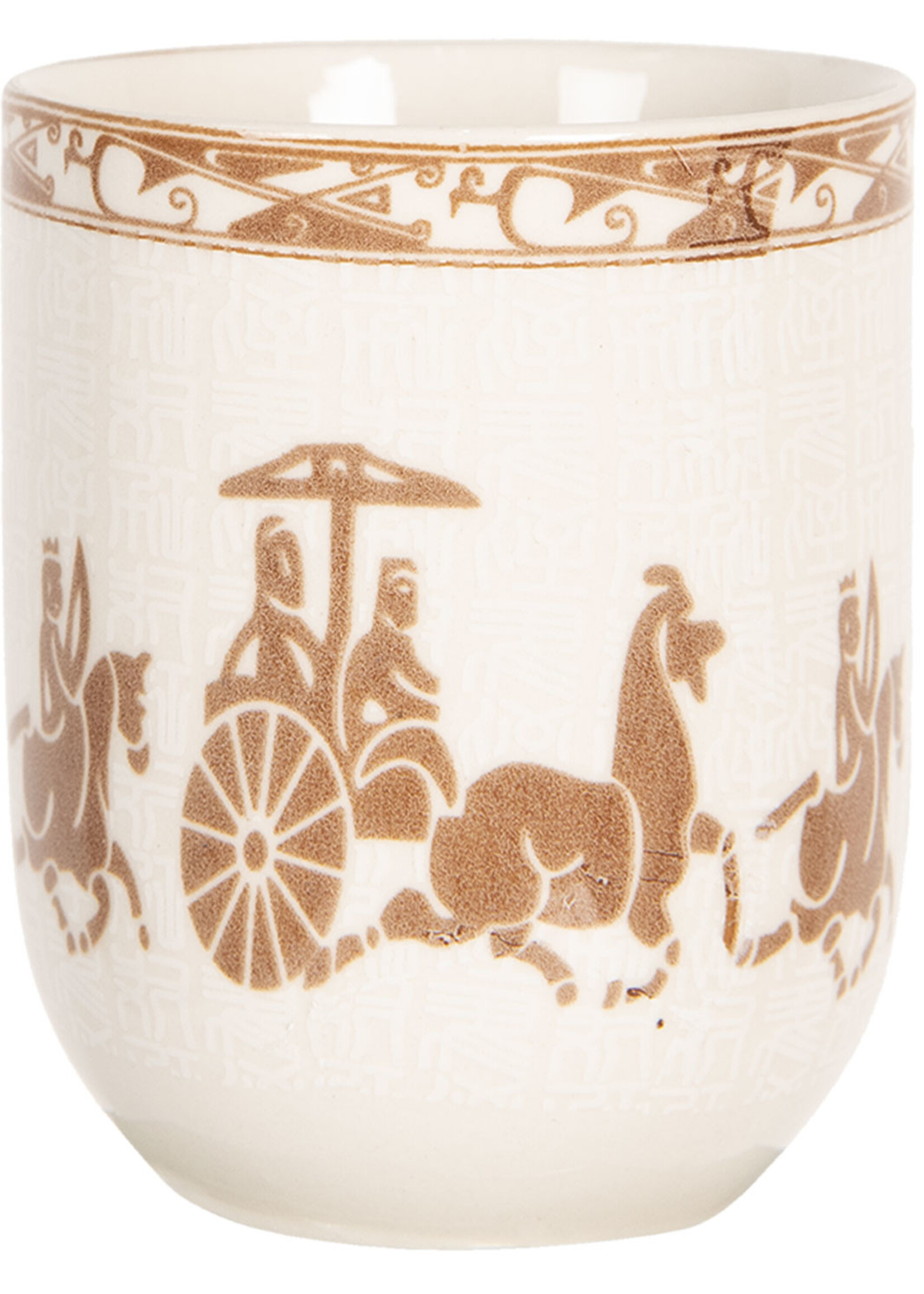 Clayre & Eef Mug Ø 6*8 cm / 100 ml 6CEMU0090