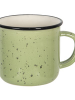 Clayre & Eef Mug 15*11*9 cm / 300 ml 6CEMU0091GR