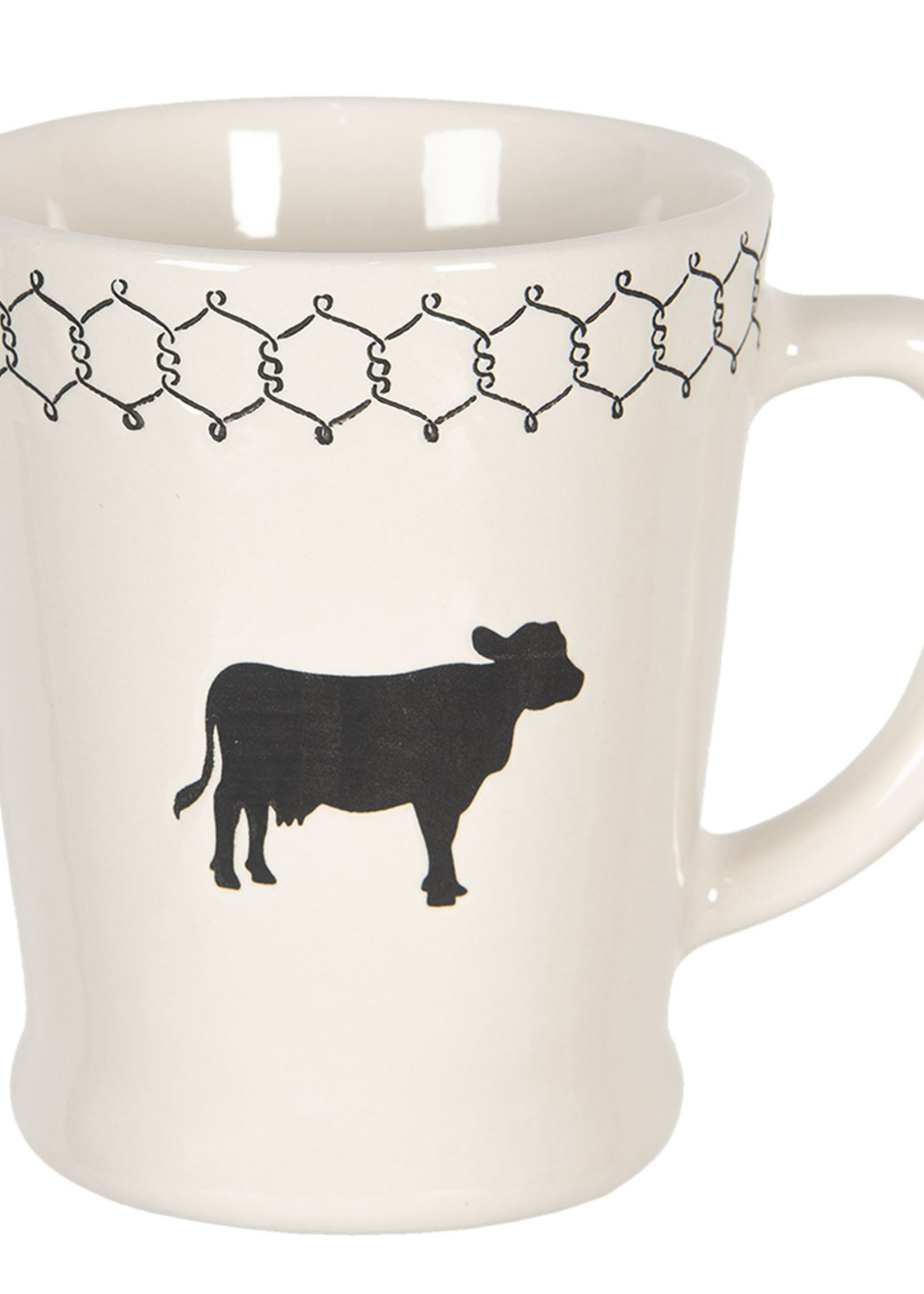 Clayre & Eef Mug 16*11*10 cm / 300 ml 6CEMU0092