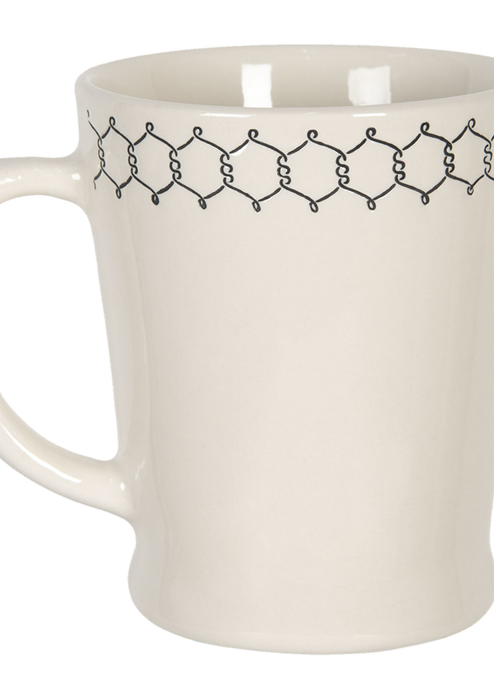 Clayre & Eef Mug 16*11*10 cm / 300 ml 6CEMU0094