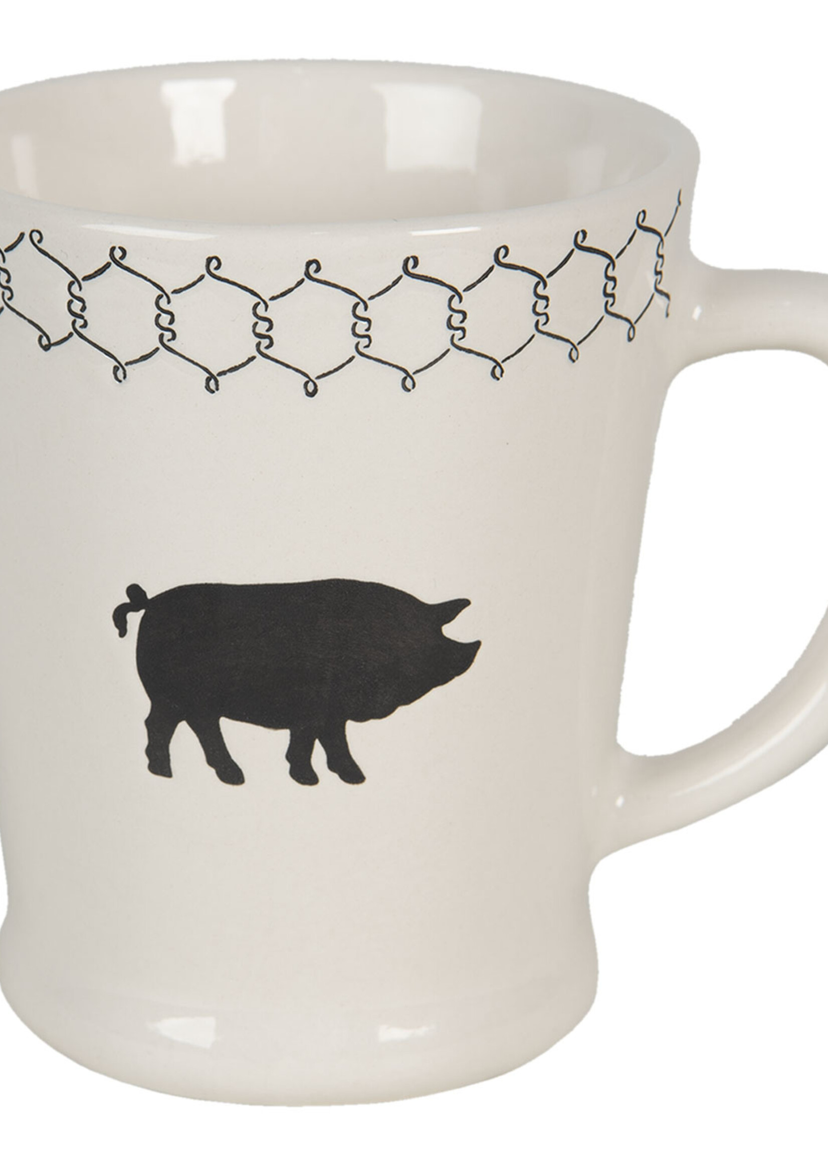 Clayre & Eef Mug 16*11*10 cm / 300 ml 6CEMU0095