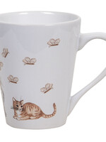Clayre & Eef Mug Ø 9*10 cm / 300 ml 6CEMU0111