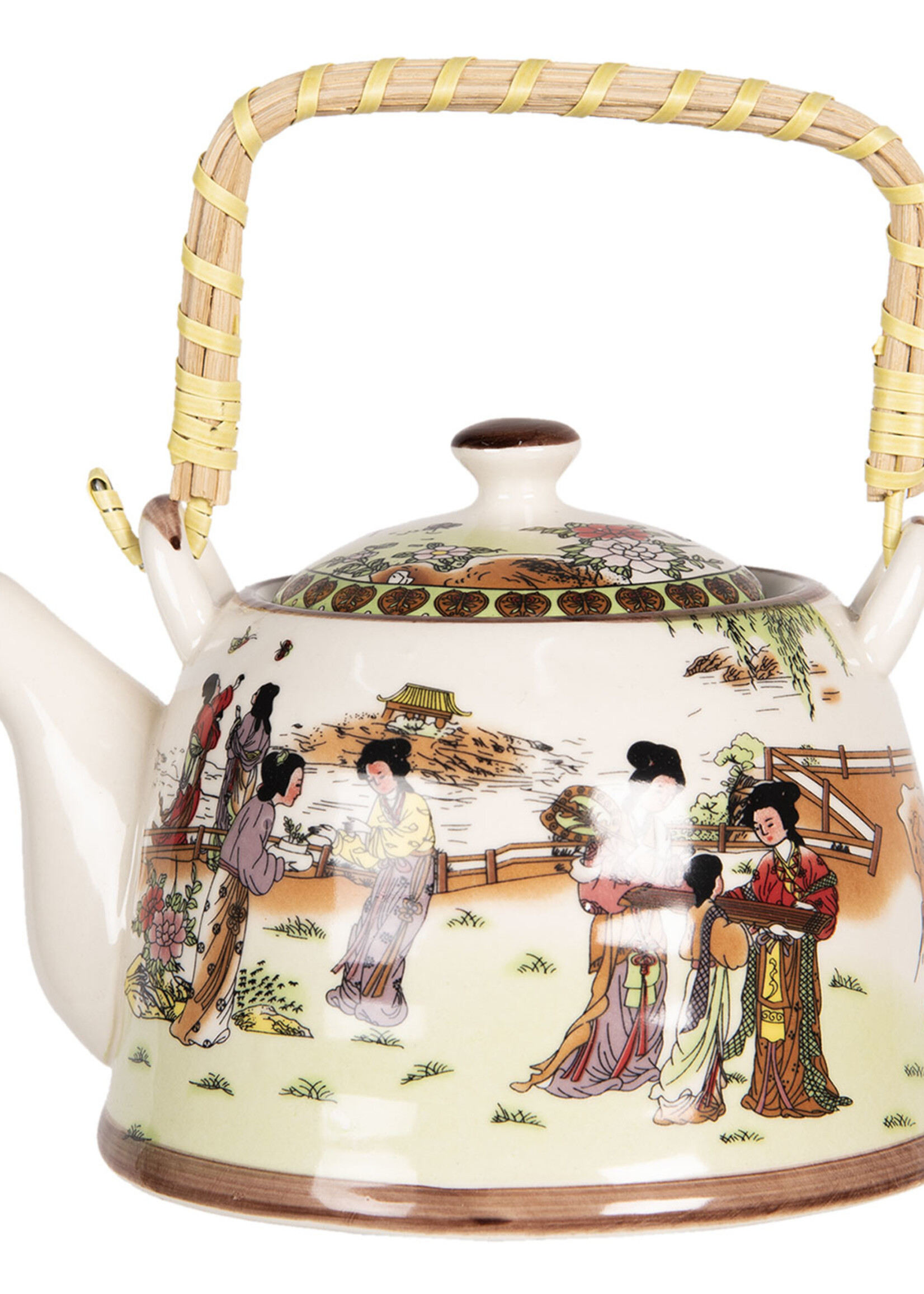 Clayre & Eef Théière 18*14*12 cm / 800 ml 6CETE0064