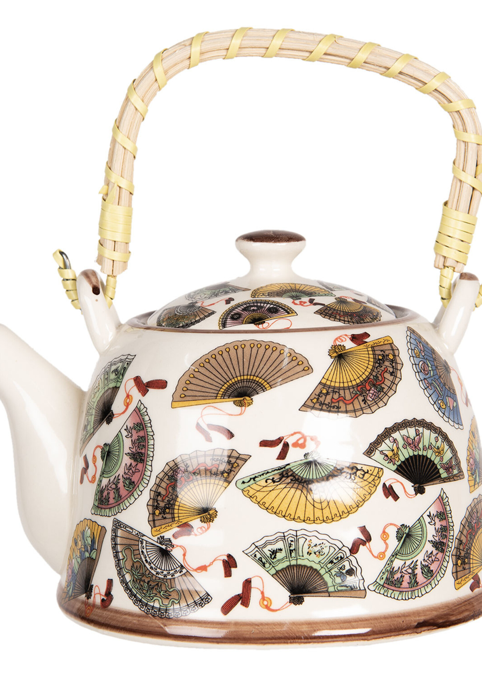 Clayre & Eef Théière 18*14*12 cm / 800 ml 6CETE0065