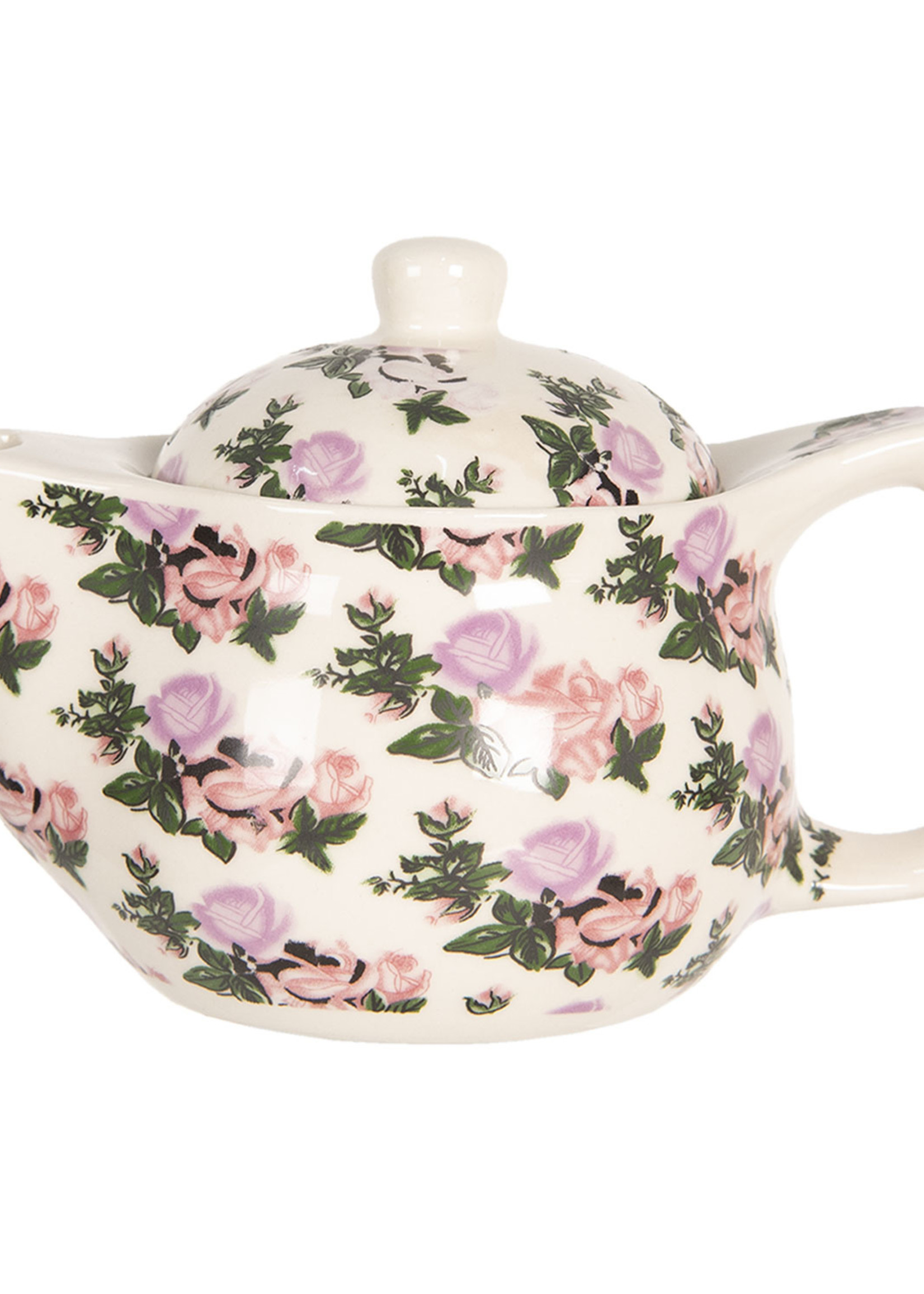 Clayre & Eef Théière Ø 16*11 cm / 400 ml 6CETE0070S