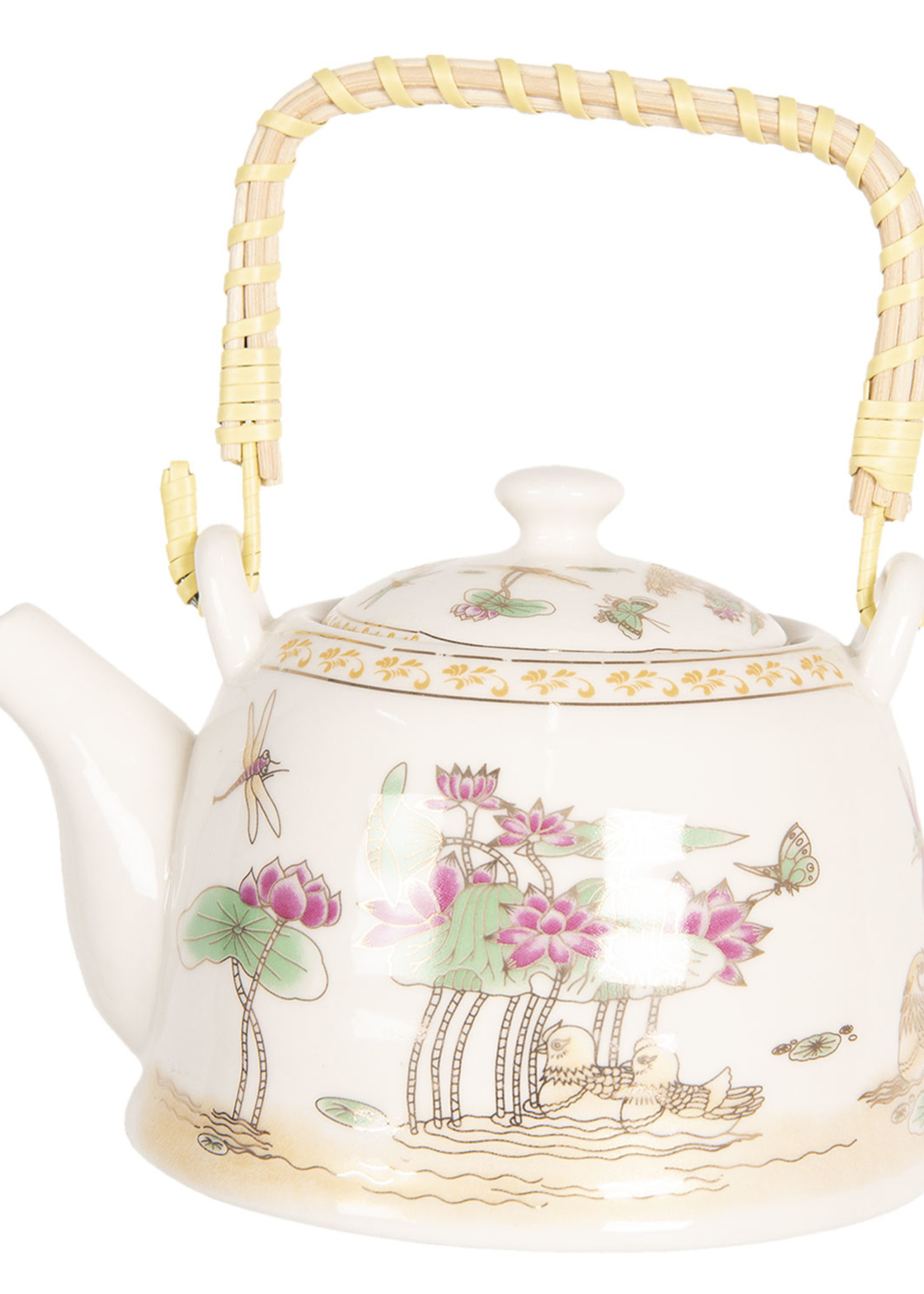 Clayre & Eef Theepot 18*14*12 cm / 800 ml 6CETE0076