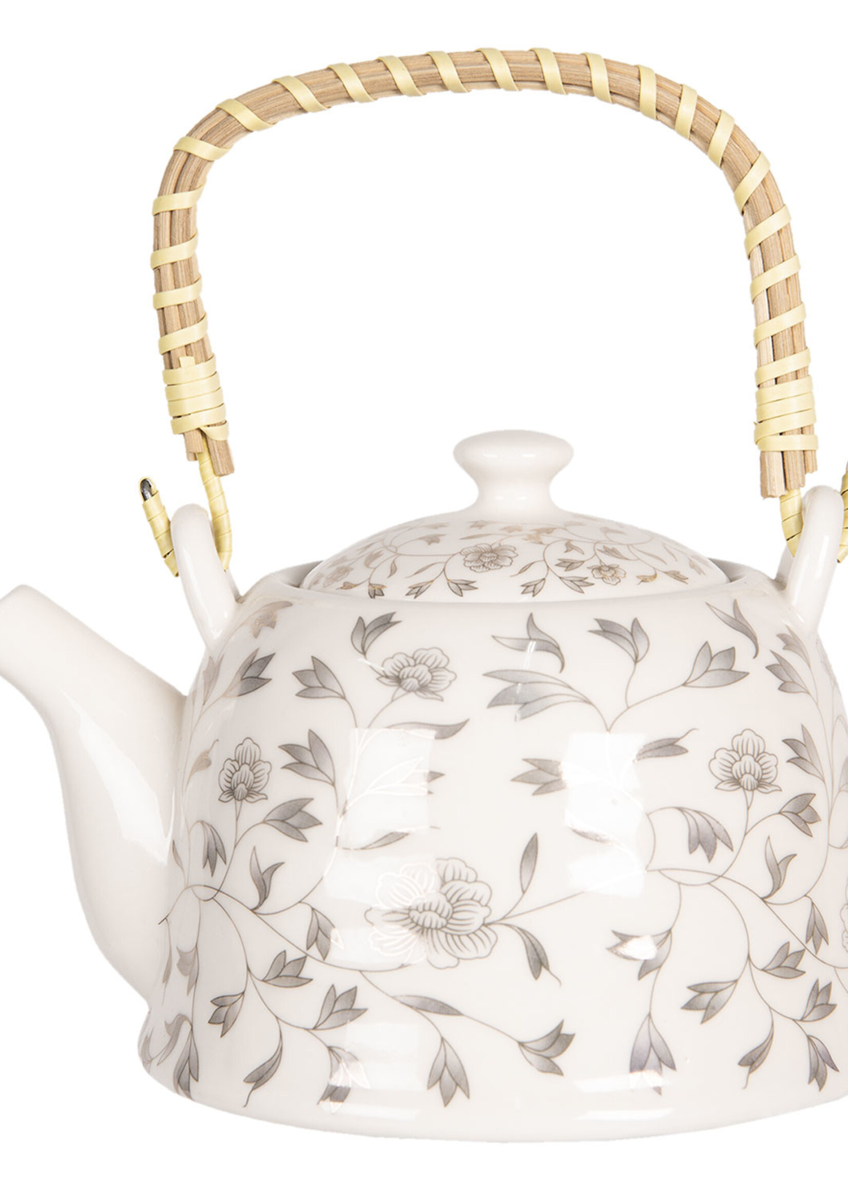 Clayre & Eef Théière 18*14*12 cm / 800 ml 6CETE0077