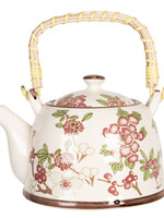 Clayre & Eef Théière 18*14*12 cm / 800 ml 6CETE0079