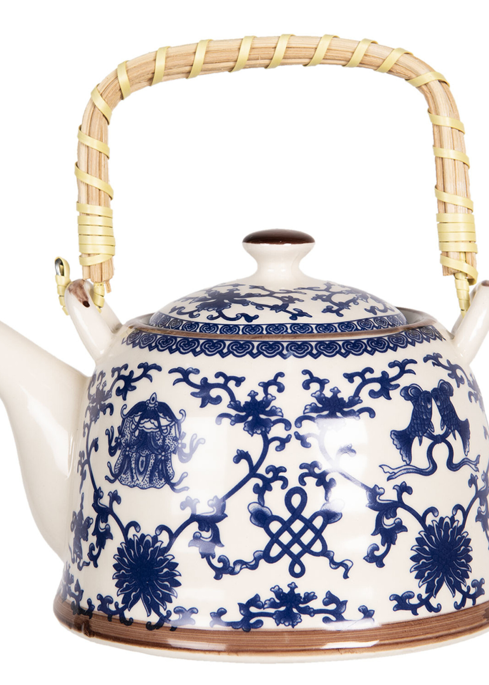 Clayre & Eef Théière 18*14*12 cm / 800 ml 6CETE0082