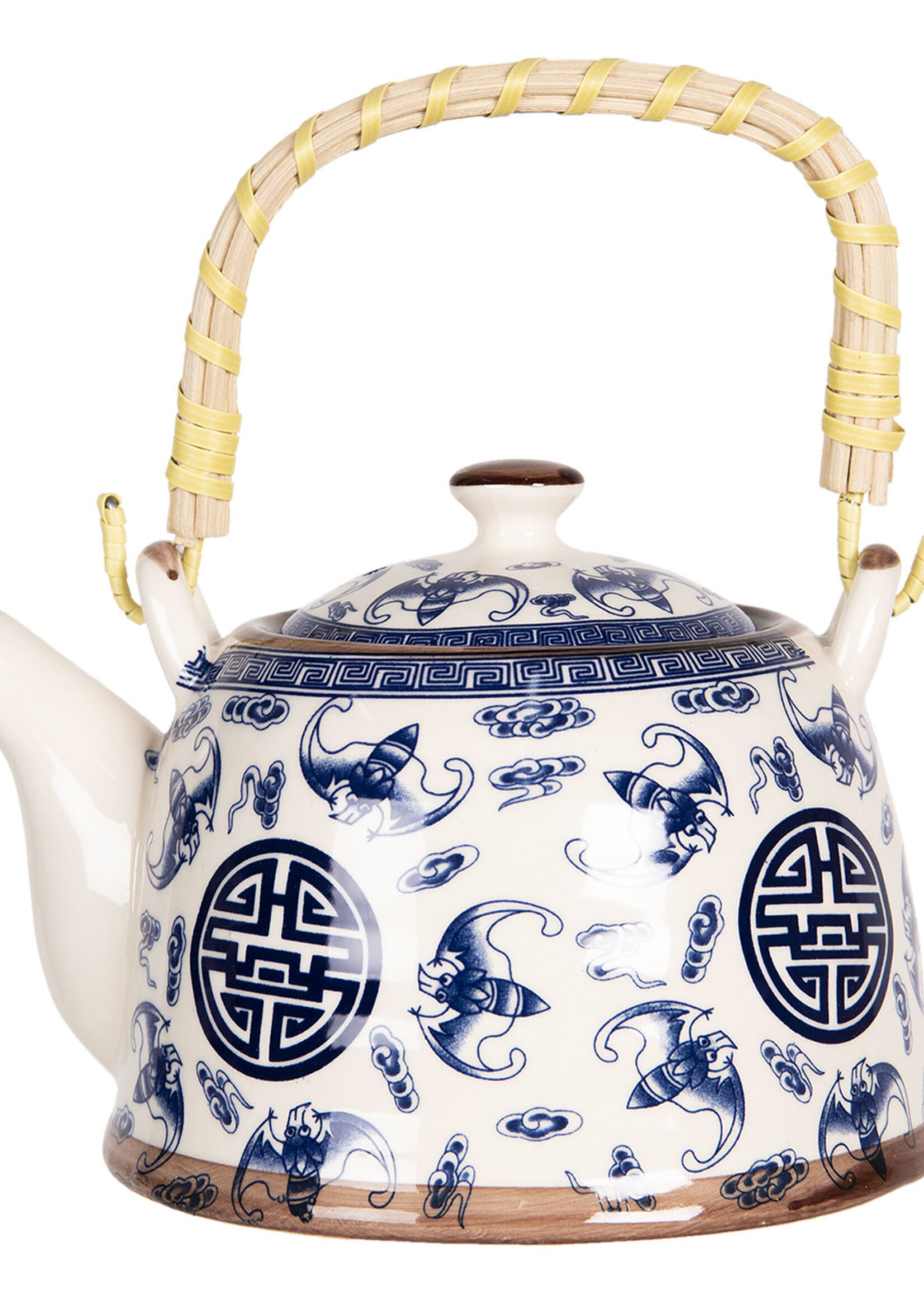 Clayre & Eef Théière 18*14*12 cm / 800 ml 6CETE0085