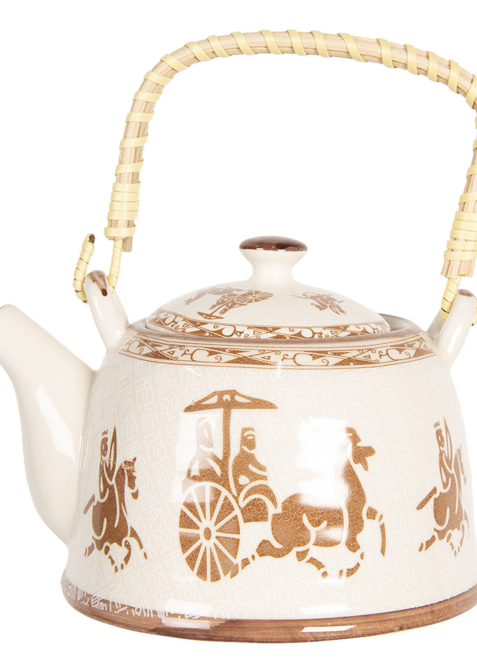 Clayre & Eef Théière 18*14*12 cm / 800 ml 6CETE0090