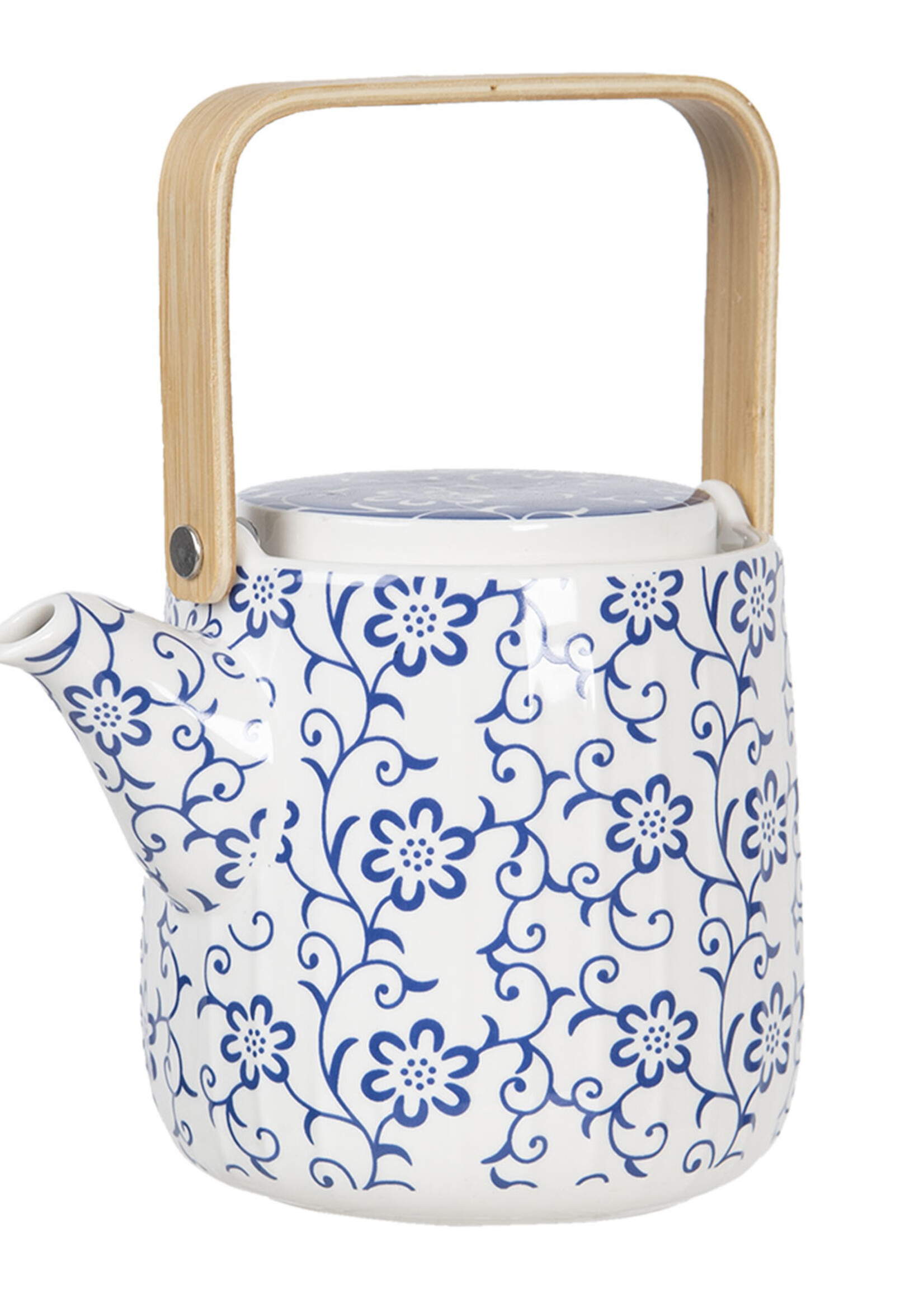 Clayre & Eef Theepot  16*11*12/20 cm / 800 ml 6CETE0094