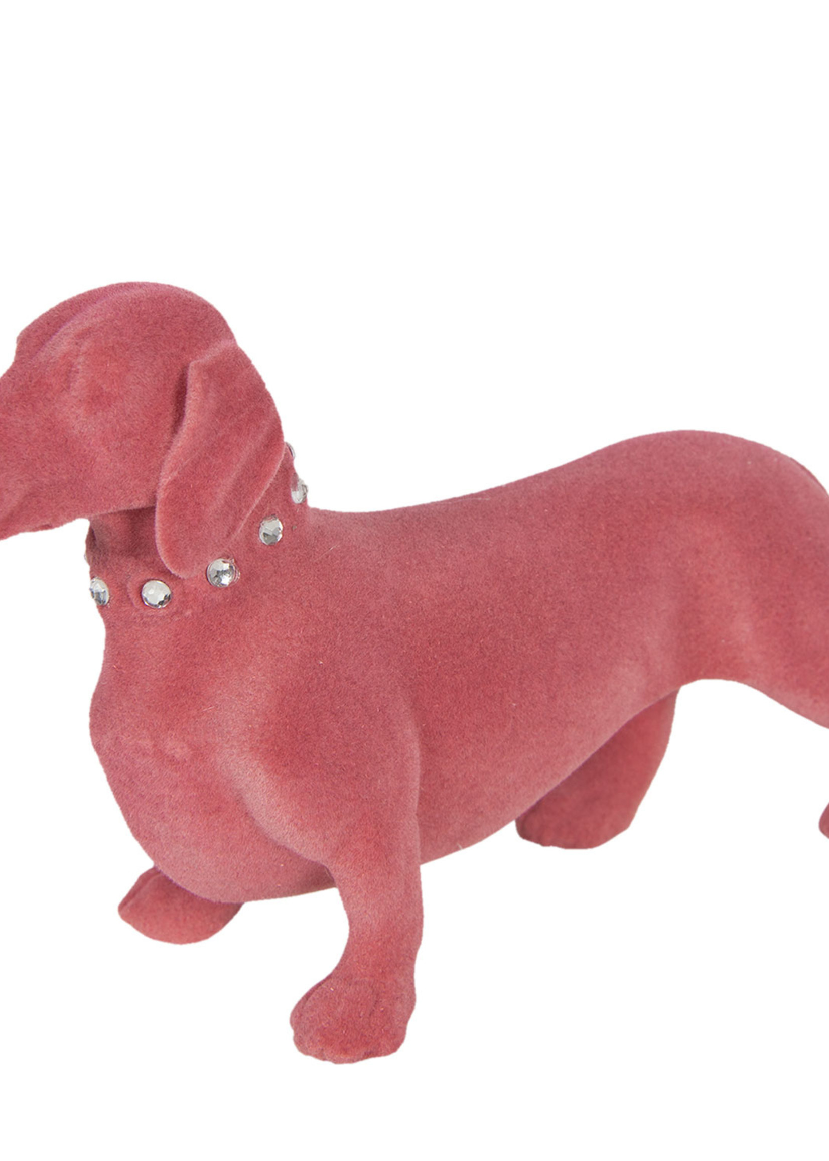 Clayre & Eef Décoration chien (teckel) 22*8*14 cm 6FU0012P