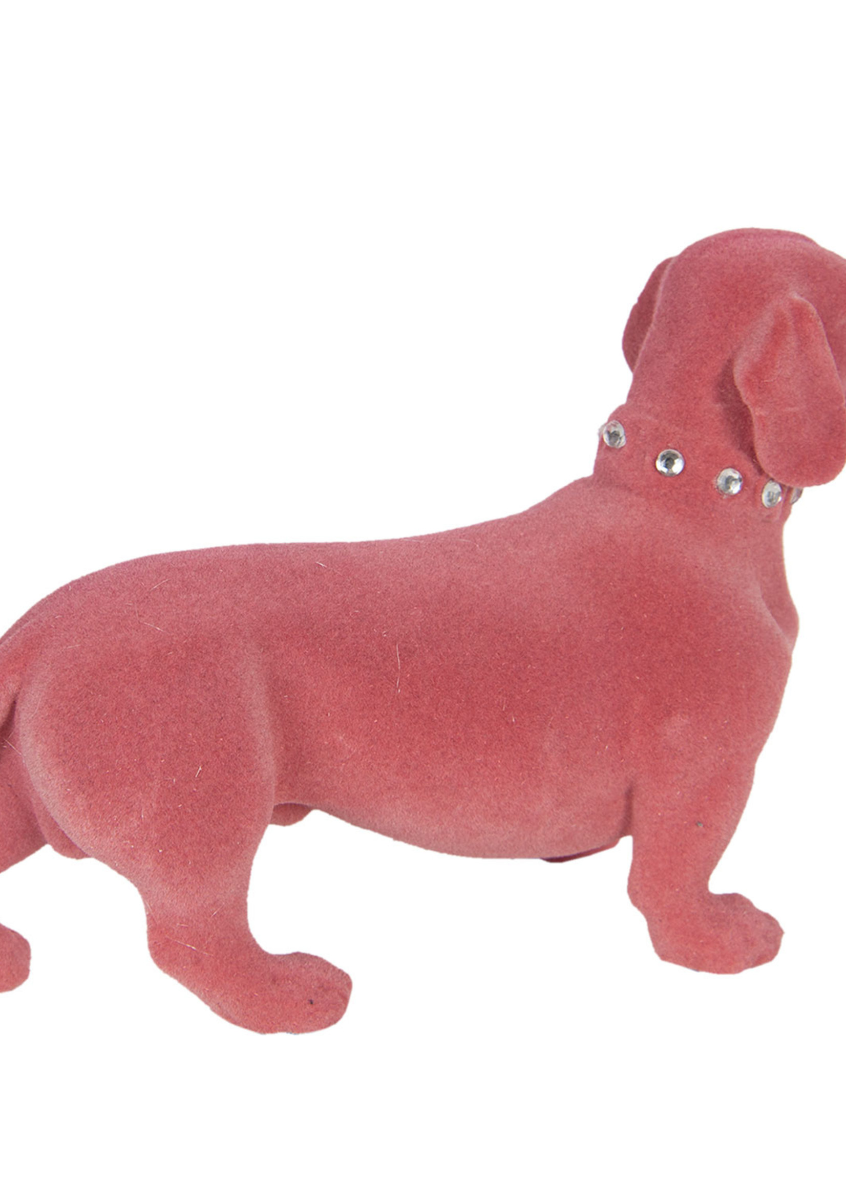 Clayre & Eef Decoratie hond (teckel) 22*8*14 cm 6FU0012P
