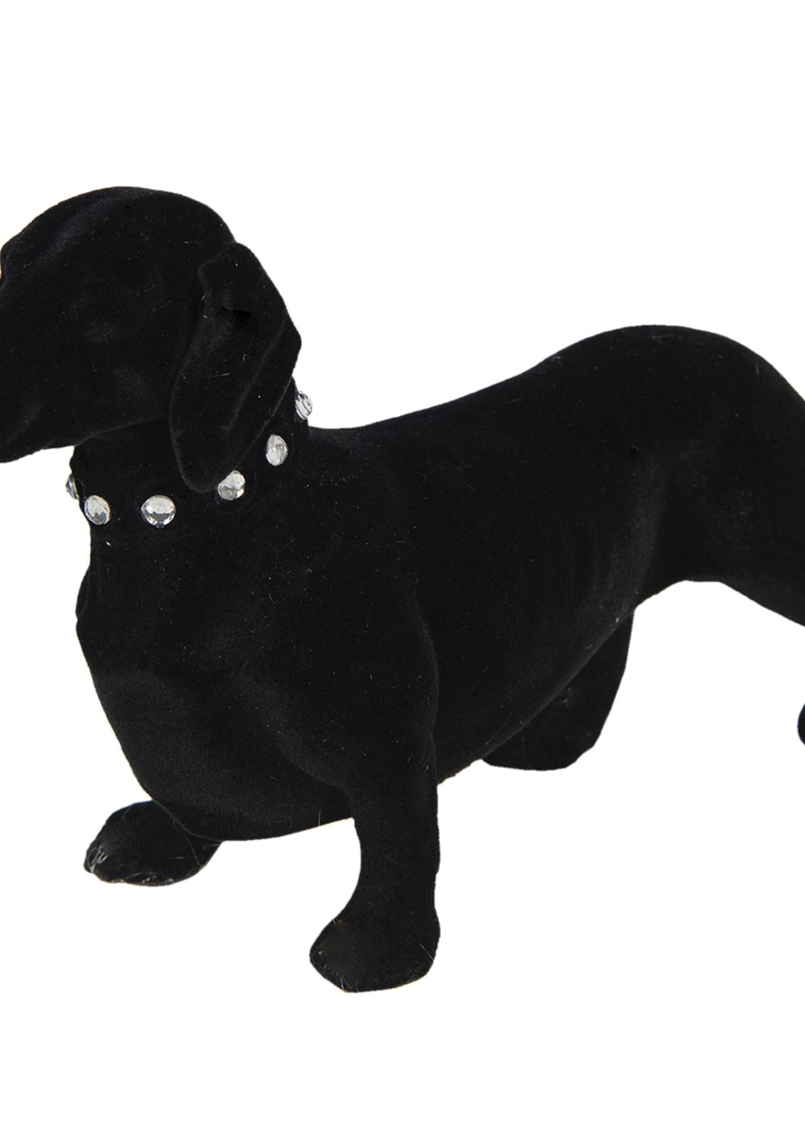 Clayre & Eef Decoratie hond (teckel) 22*8*14 cm 6FU0012Z