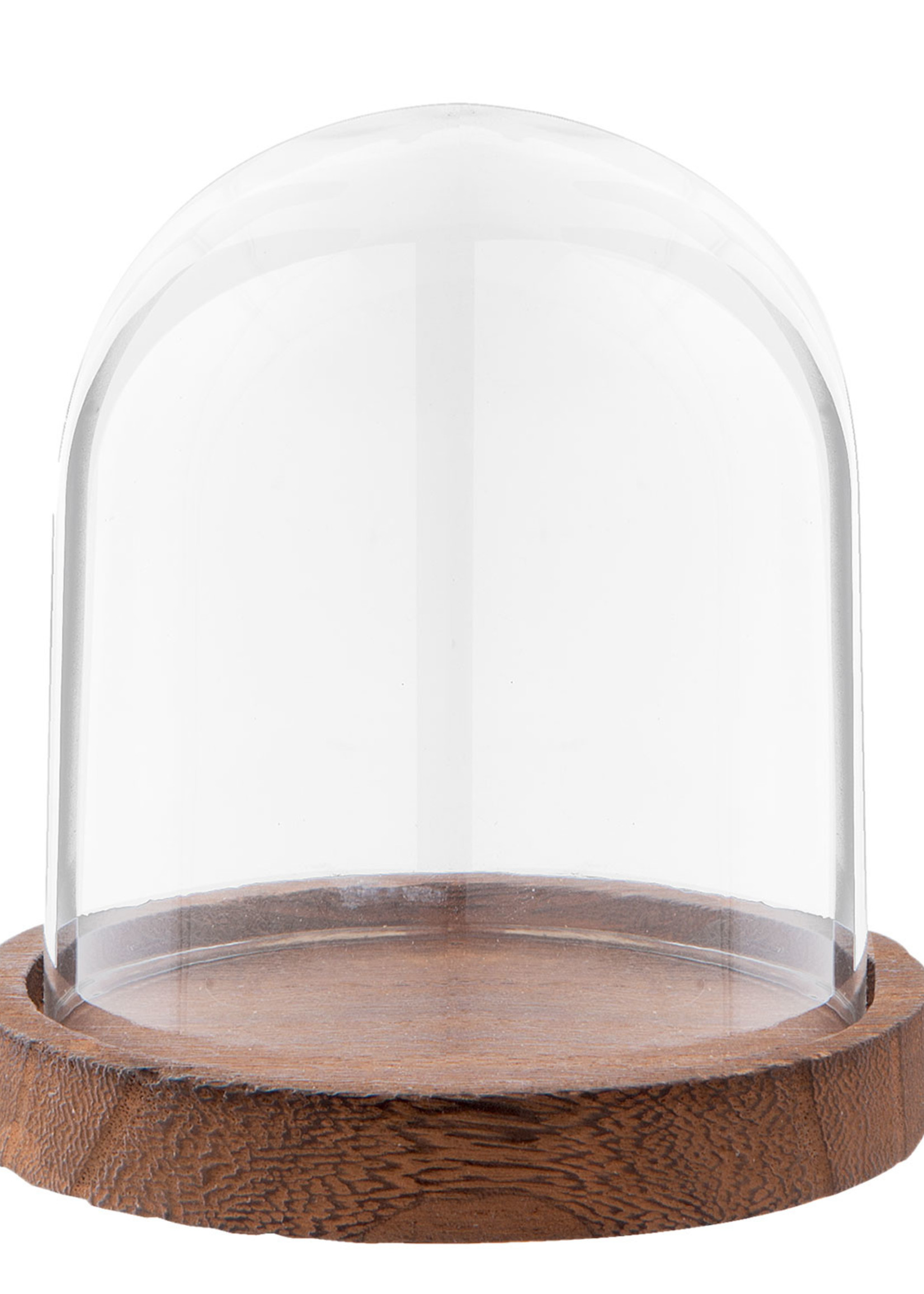 Clayre & Eef Cloche de verre Ø 12*16 cm 6GL1944