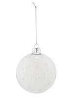 CHRISTMAS BALL CLAYRE & EEF 6GL2018 - Ø 8 CM TRANSPARENT 6GL2018