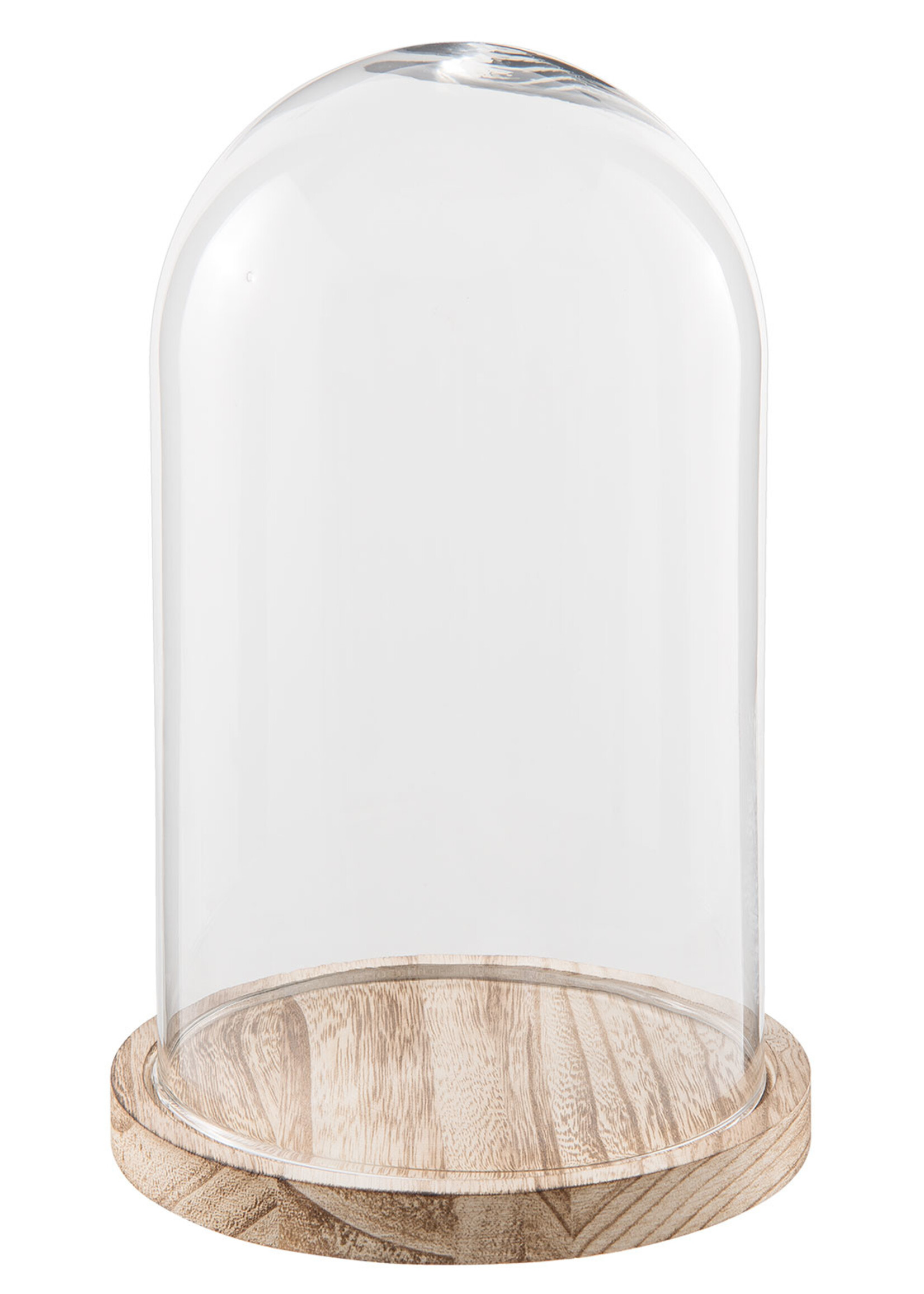 Clayre & Eef Cloche de verre Ø 18*28 cm 6GL2170