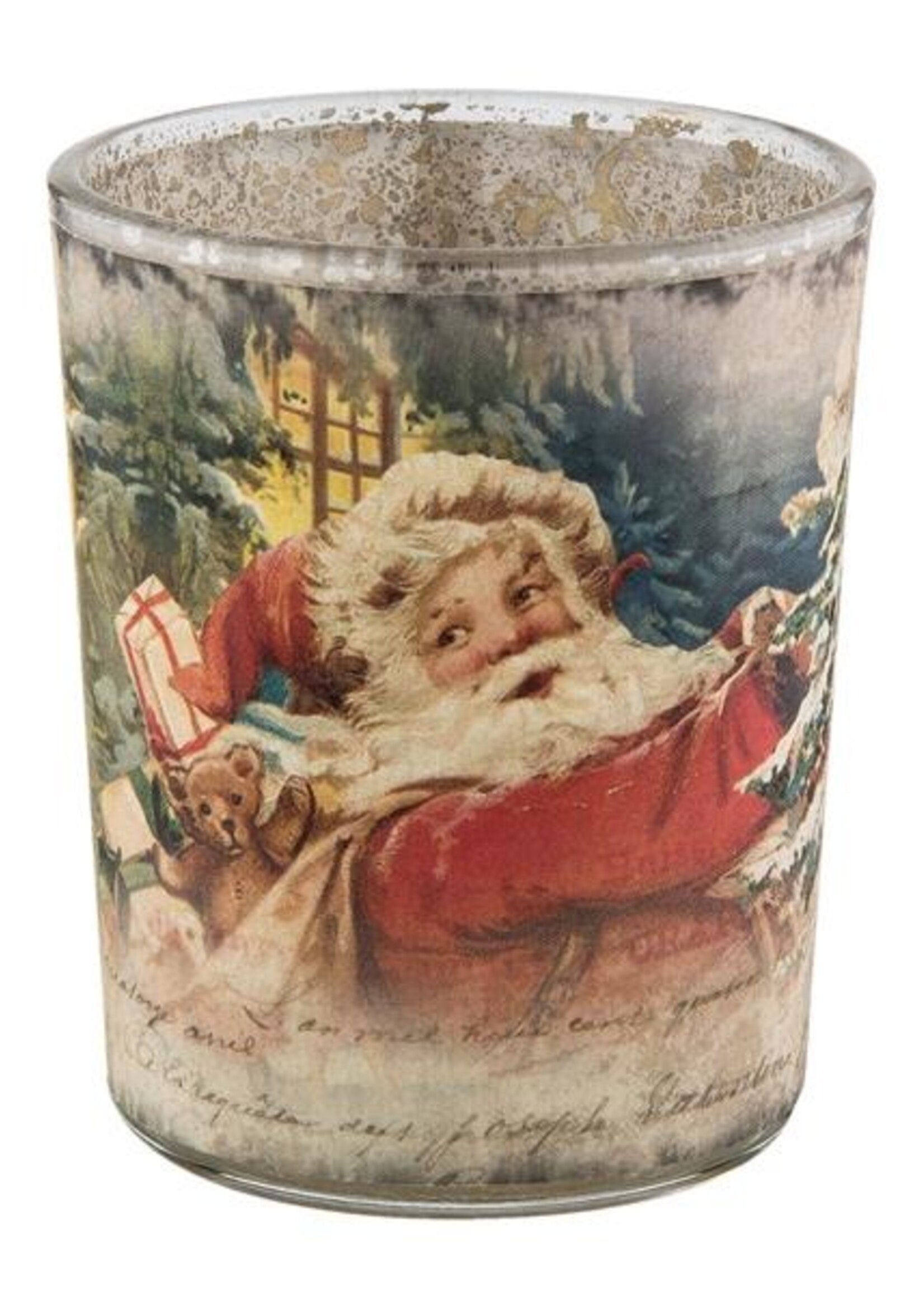 Clayre & Eef – Waxinelichthouder Ø 5*7 cm – 6GL2253