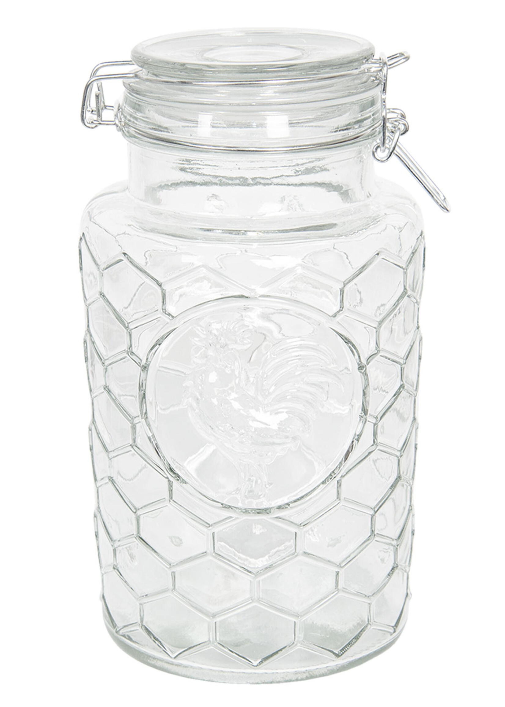 Clayre & Eef Voorraadpot met deksel Ø 13*24 cm / 1900 ml 6GL2406L