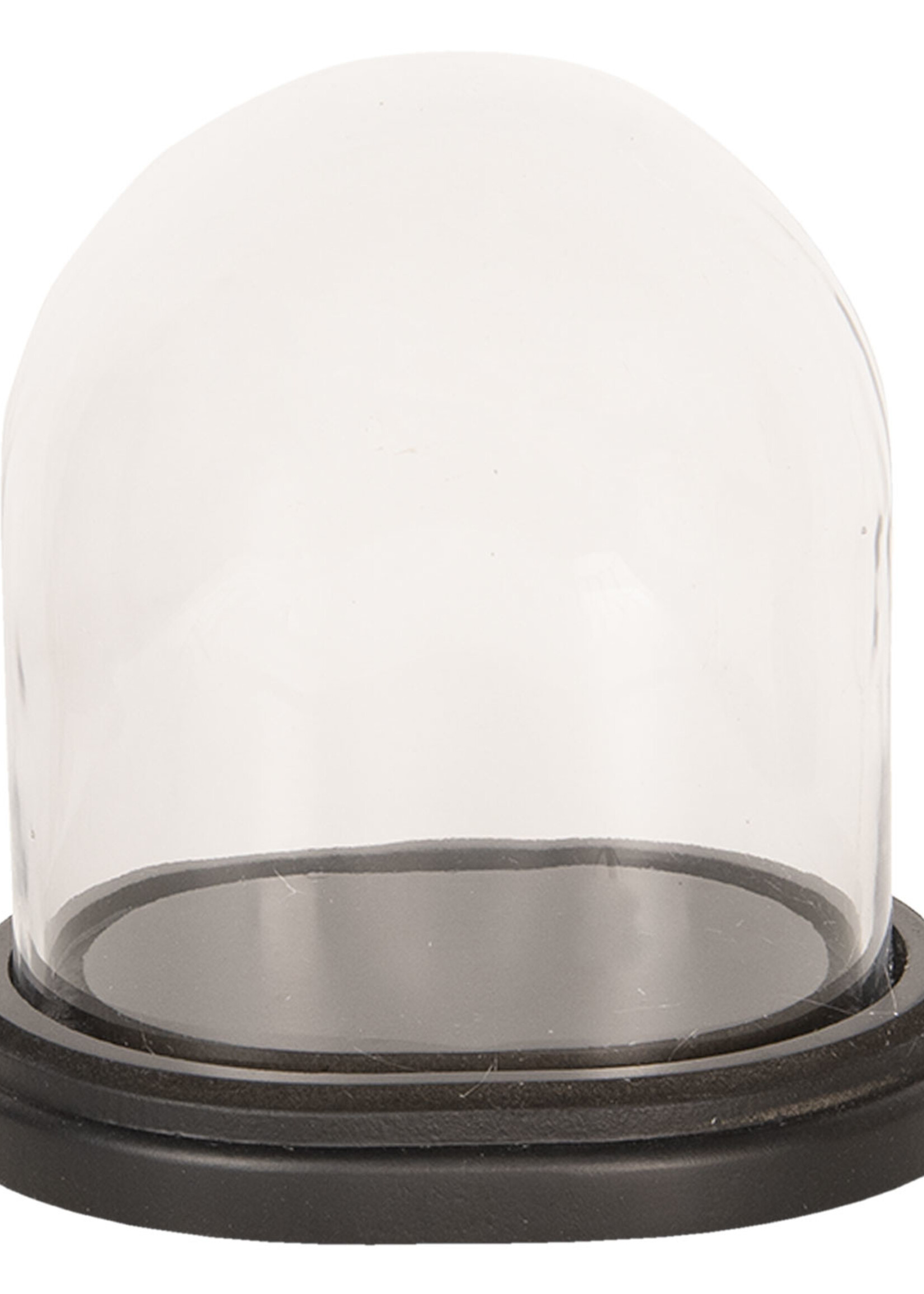 Clayre & Eef Cloche de verre 17*14*18 cm 6GL2488