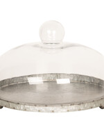 Clayre & Eef Cloche de verre Ø 26*26 cm 6GL2490