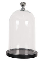 Clayre & Eef Cloche de verre Ø 14*25 cm 6GL2544
